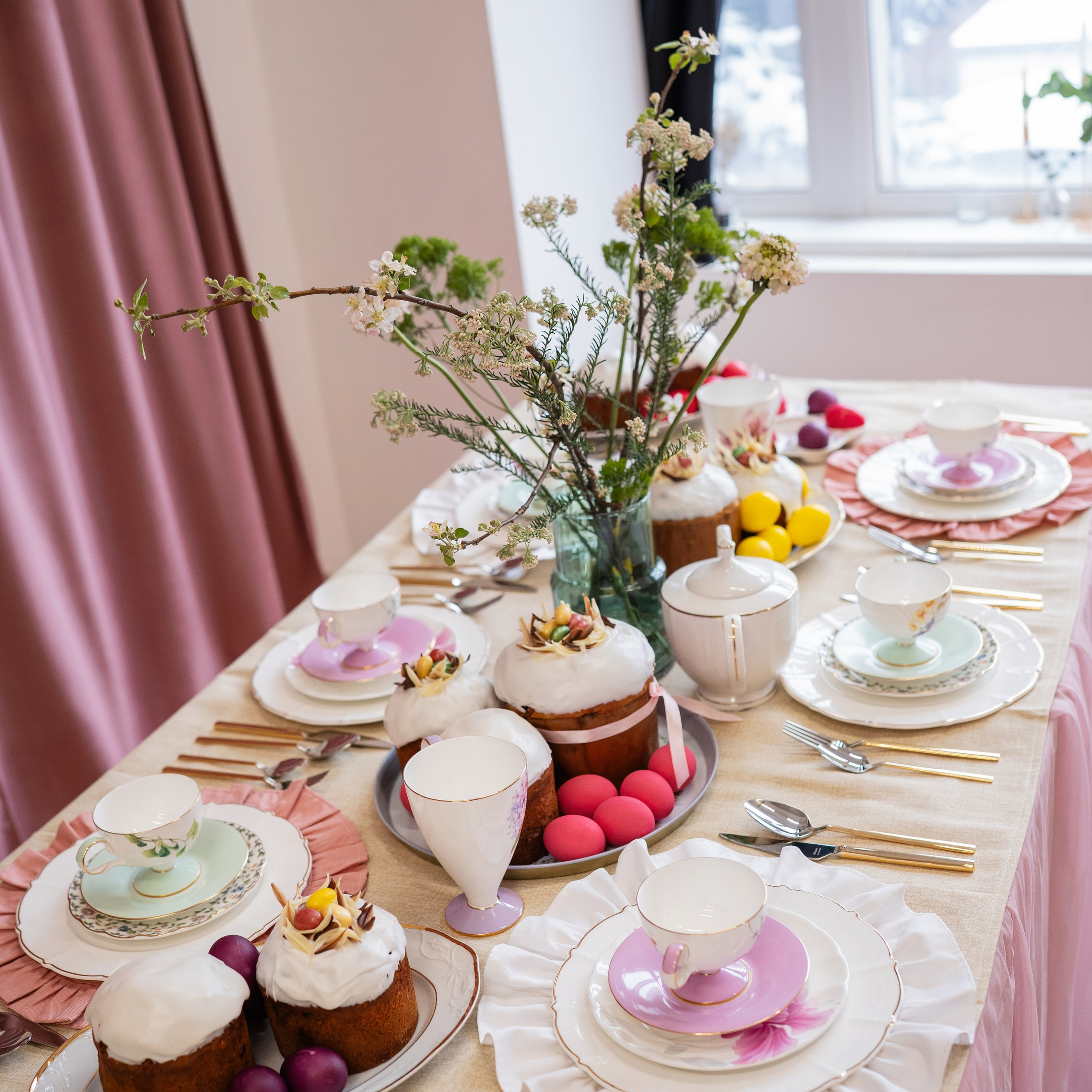 Пасхальная сервировка. Дизайнер в Москве Алла Зорина