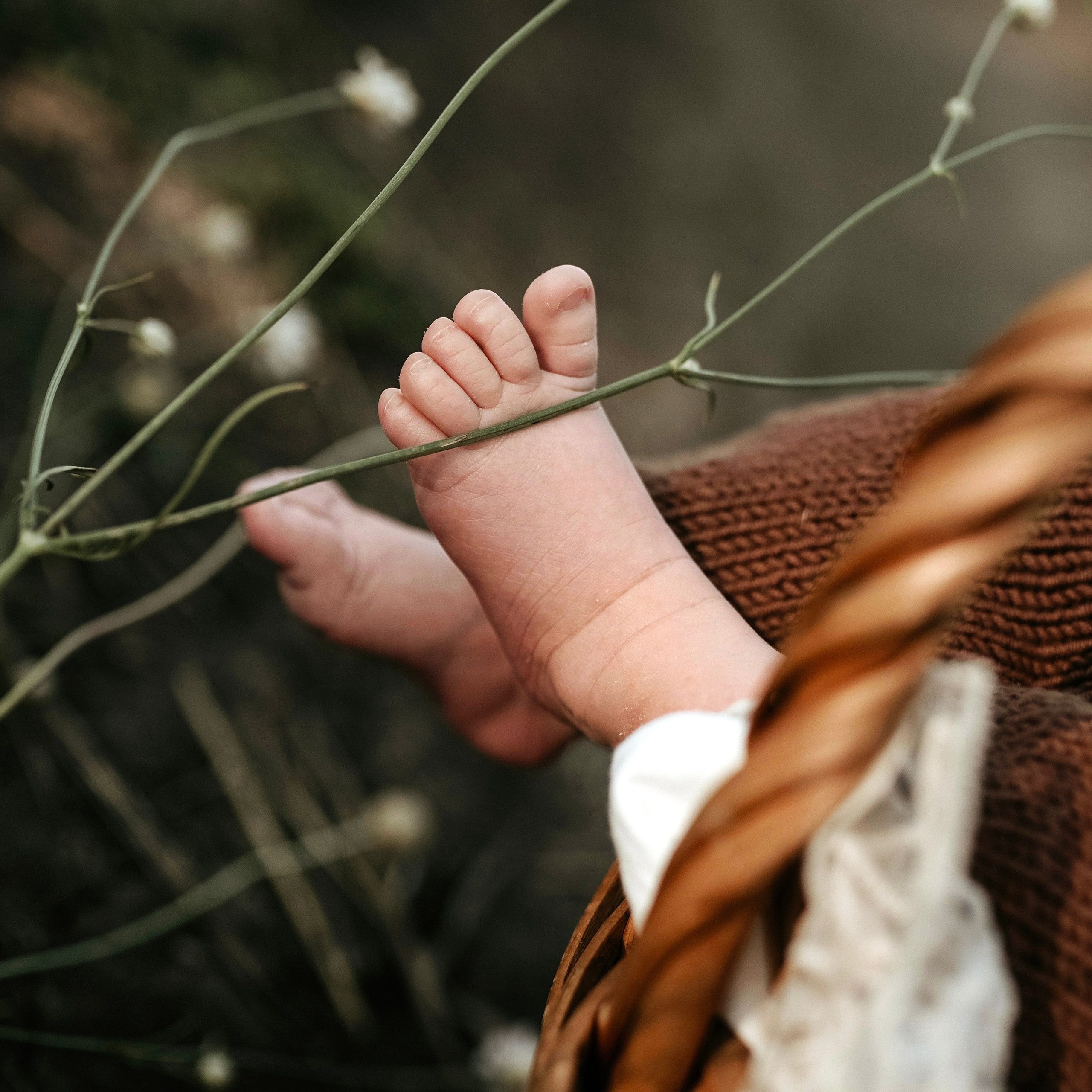 Фотосессия в первый месяц жизни