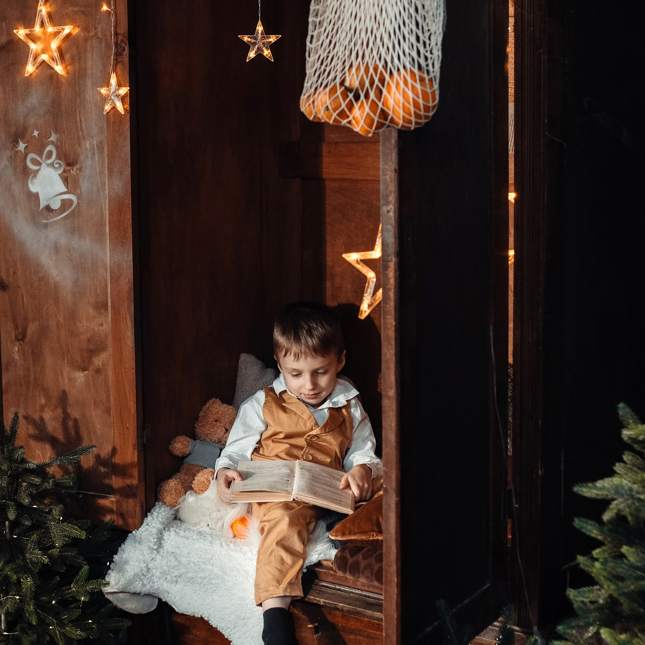 Новогодняя детская фотосессия