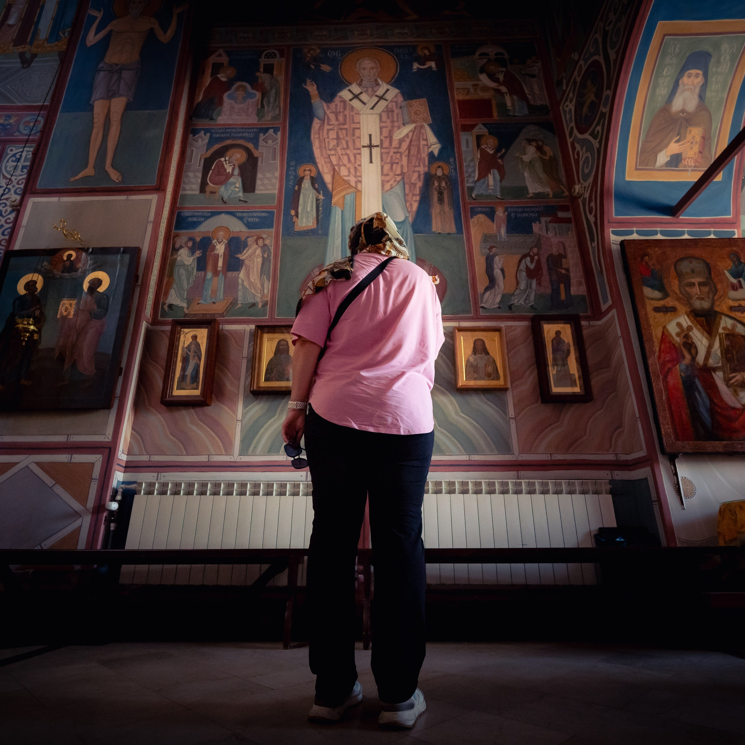 Антон и Татьяна Денисенко — В храме