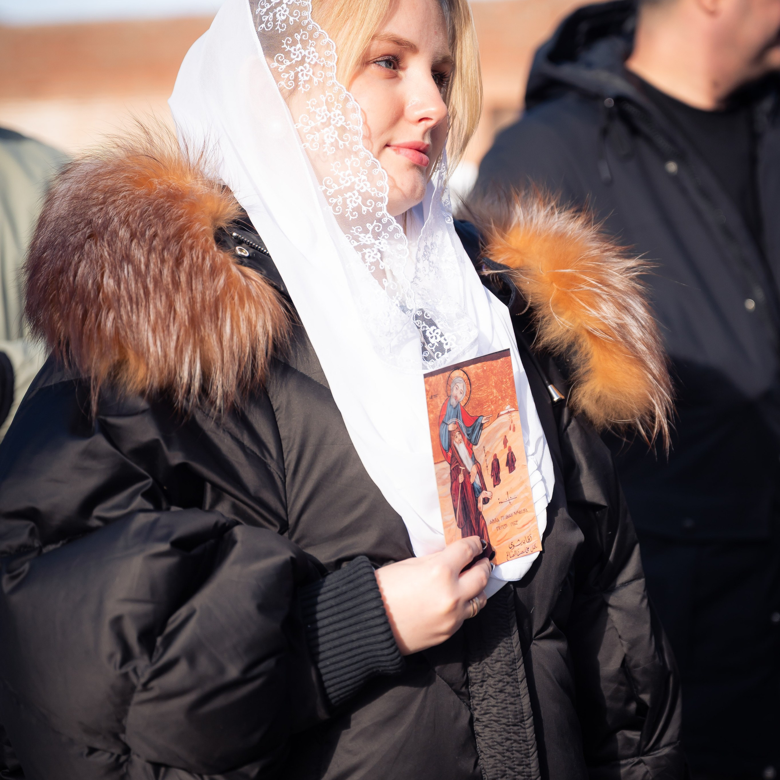 Антон и Татьяна Денисенко — В храме