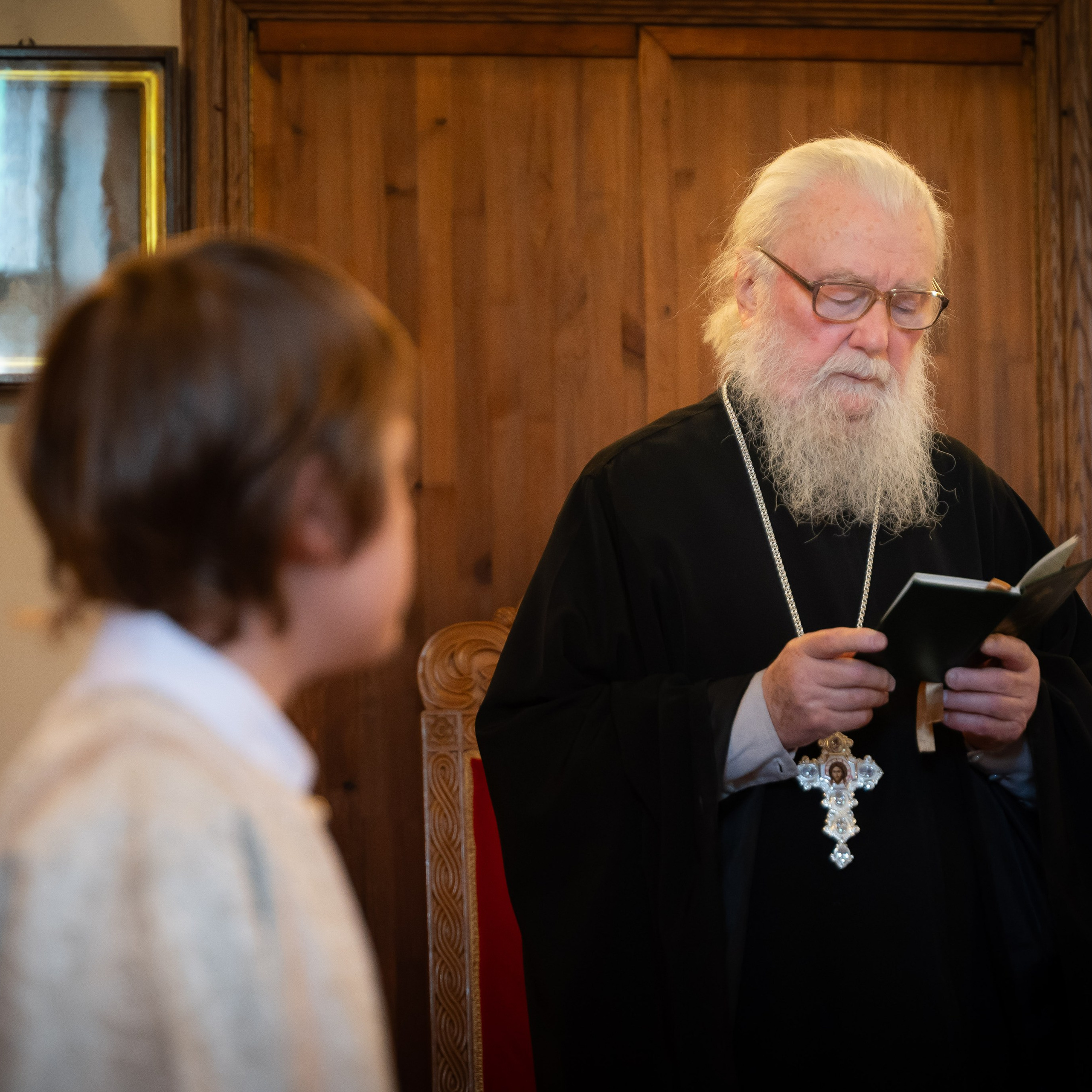 Антон и Татьяна Денисенко — В храме