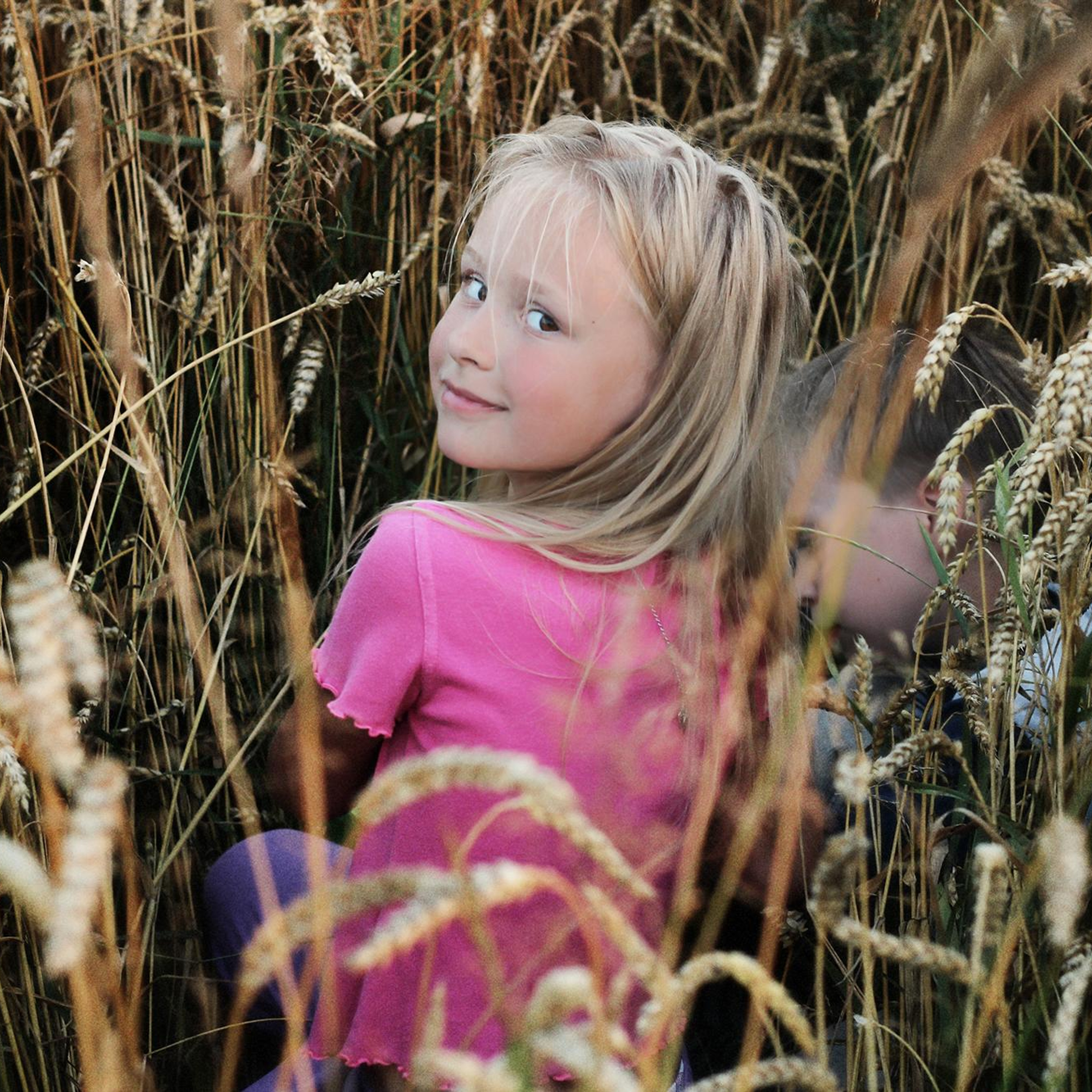 В пшеничном поле