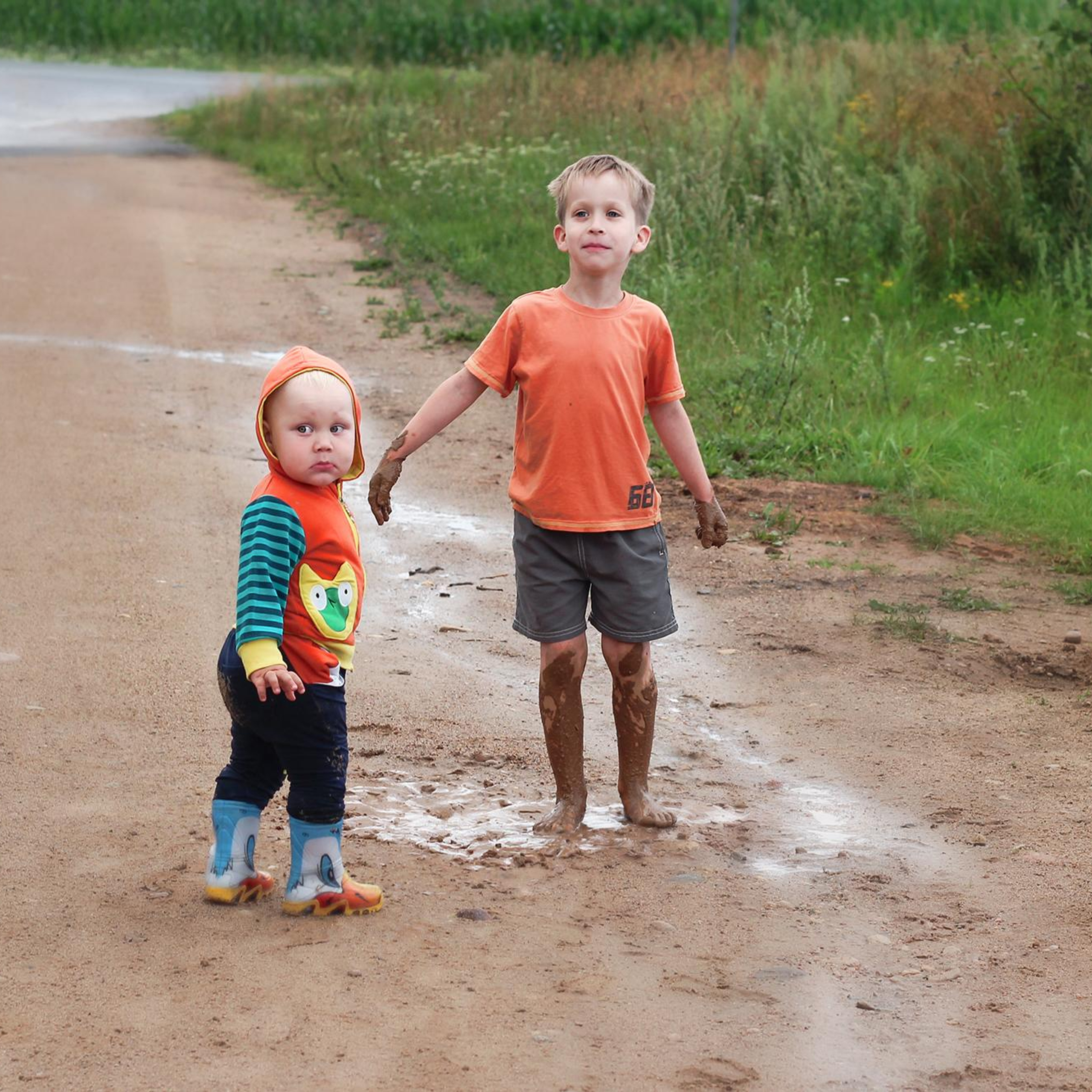 После дождика