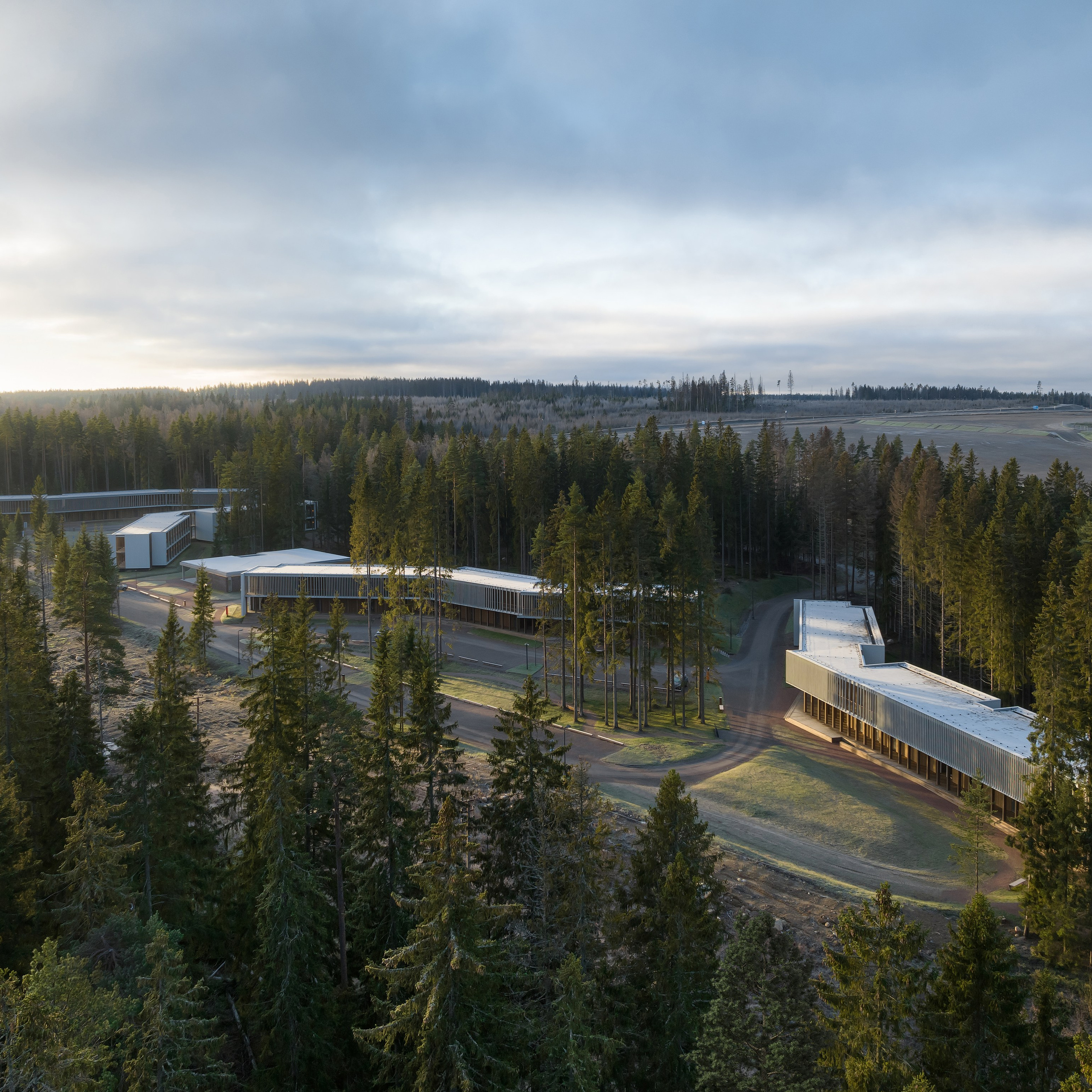 Отель Игора Сезоны. Аэросъёмка в России