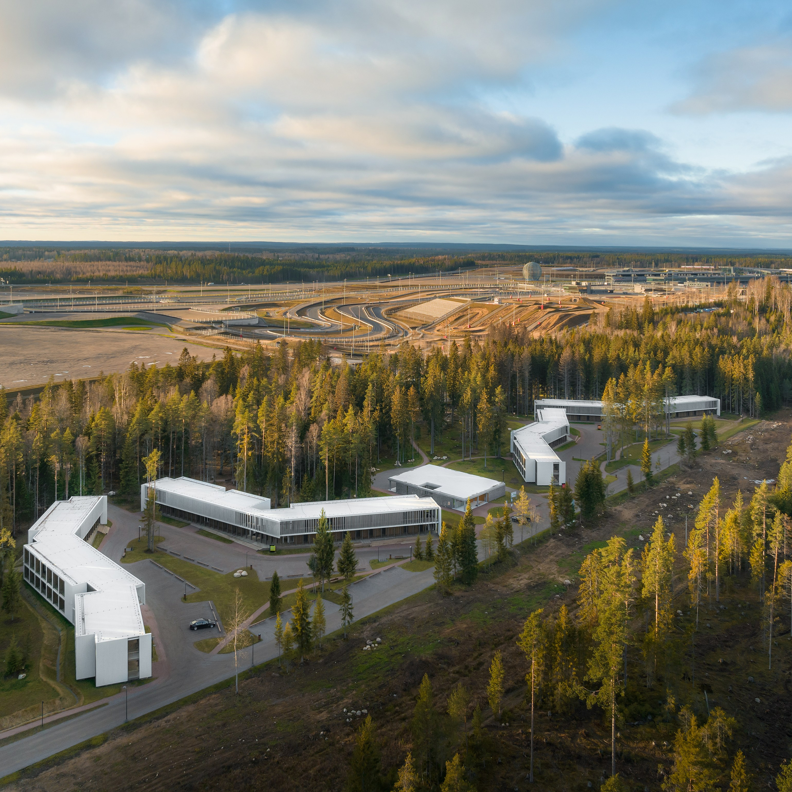 Отель Игора Сезоны. Аэросъёмка в России