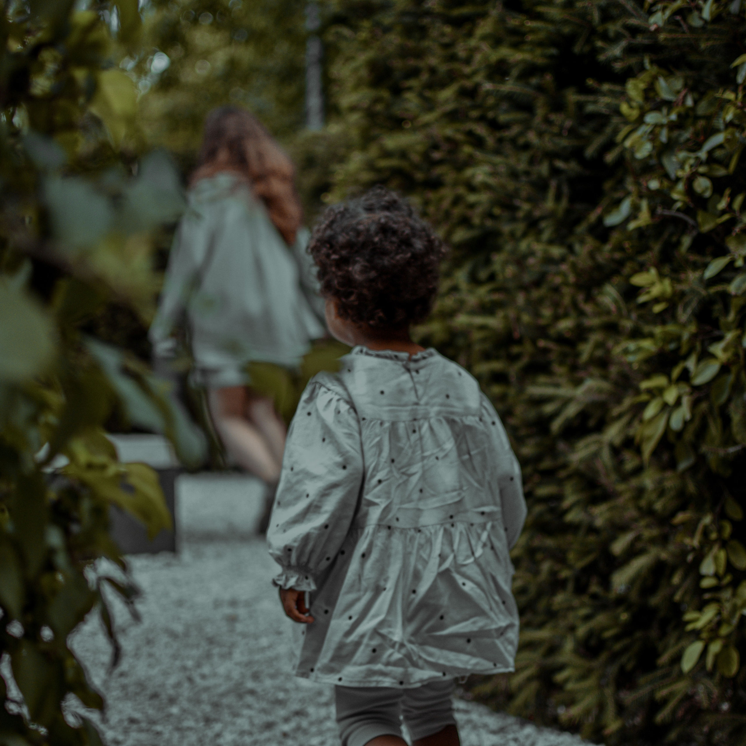 Мама с дочкой