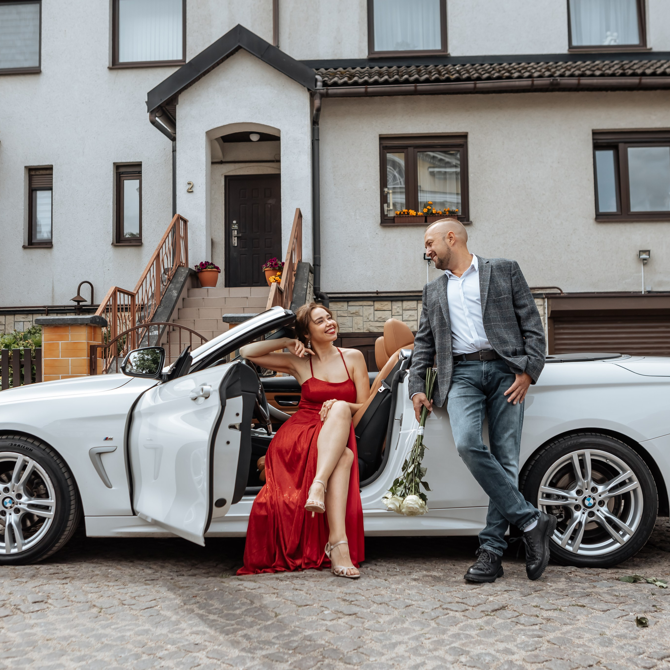 Фотосессия к дню рождения в городе