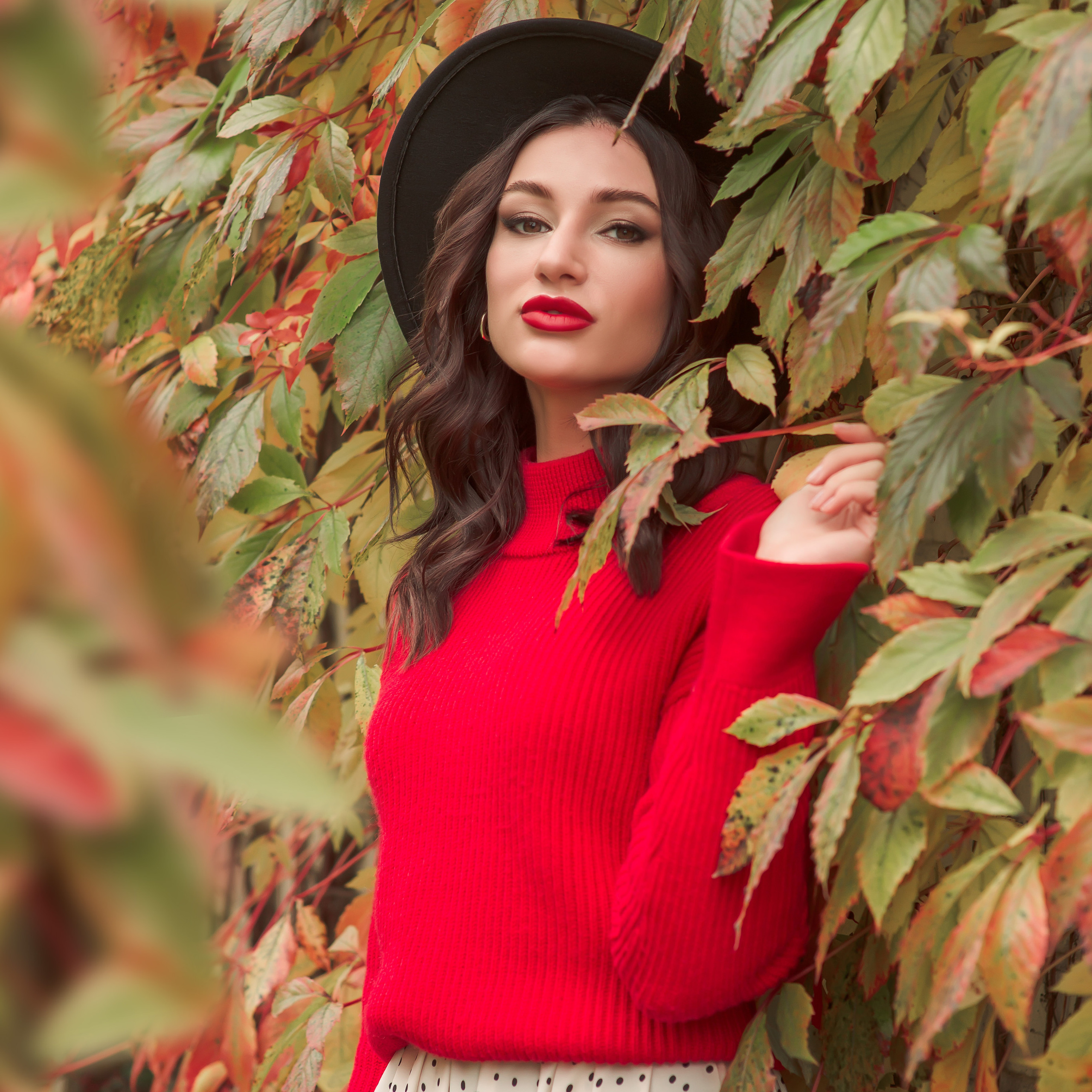 Виктория, осенняя фотопрогулка