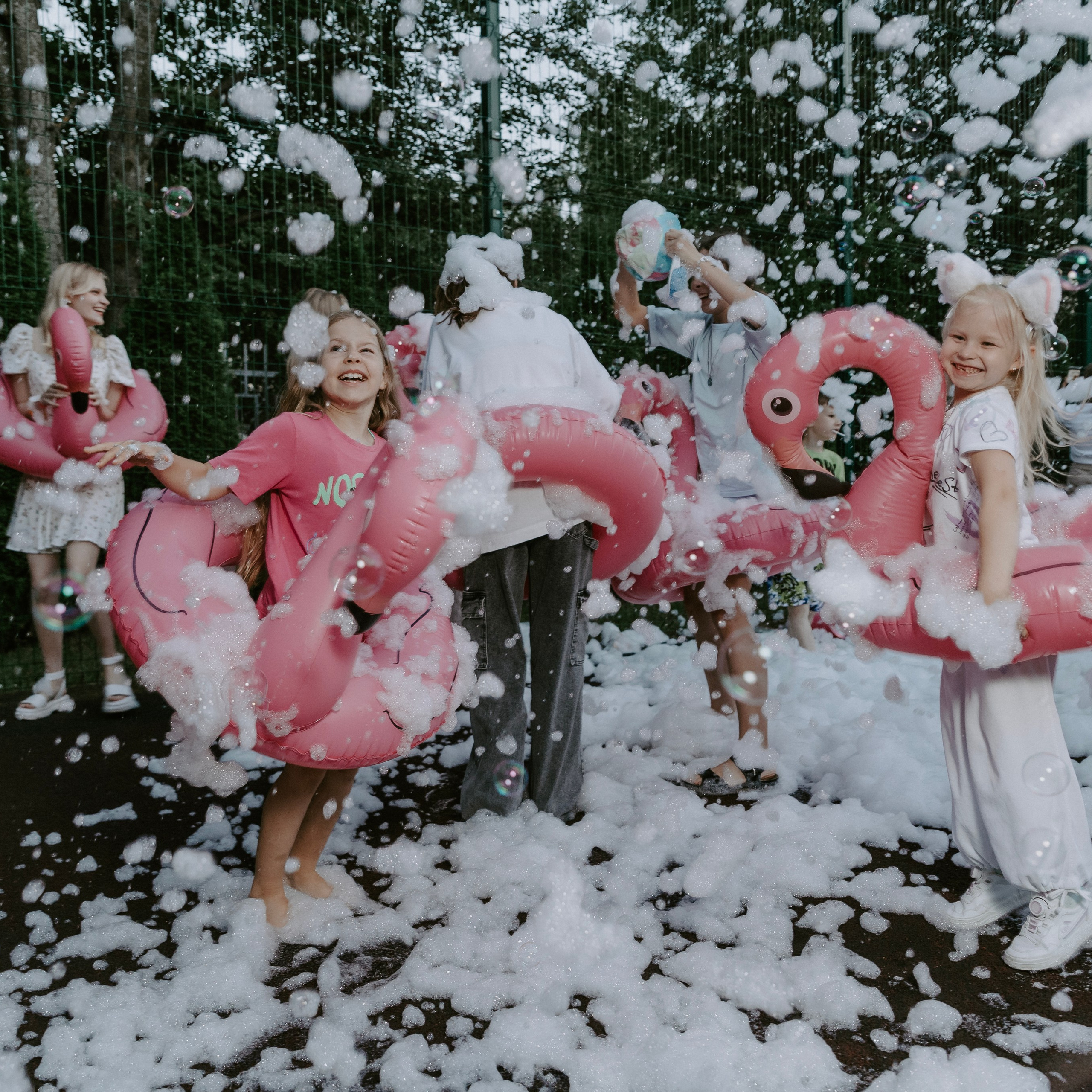 Белая вечеринка в Villafit