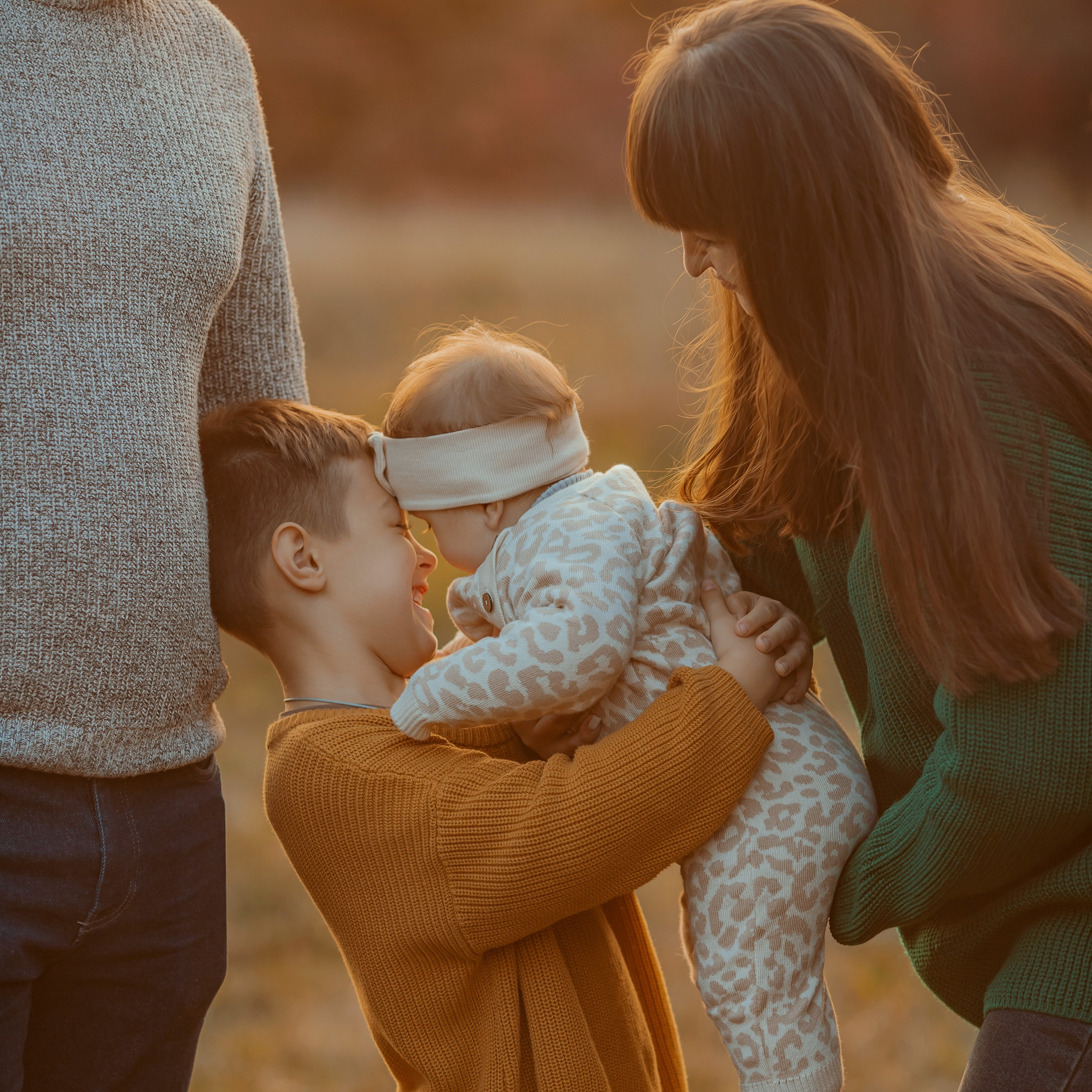 Семья Гутник. Осень.