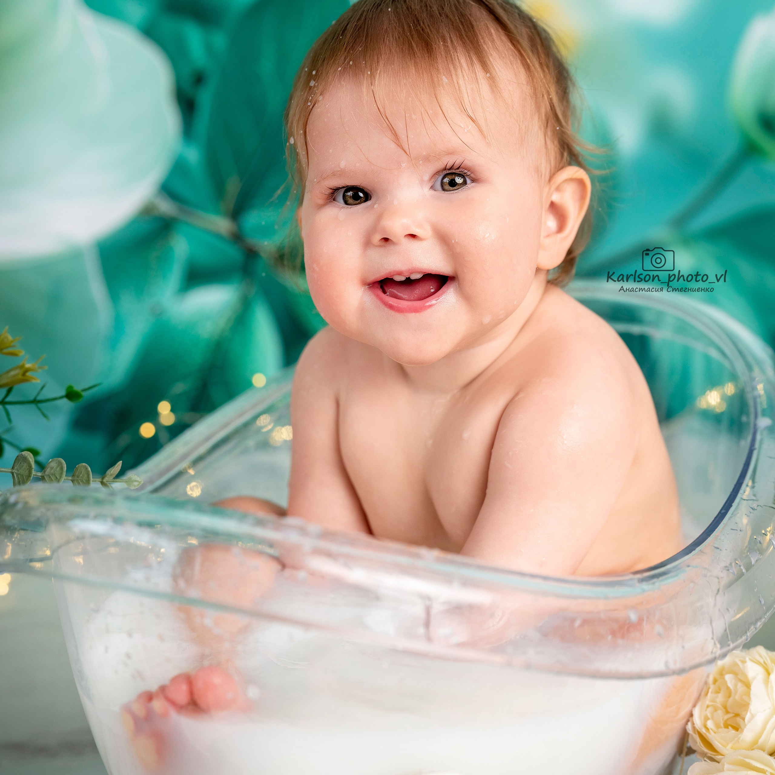 Ванночка. Детский и семейный фотограф в Москве Анастасия Стегниенко