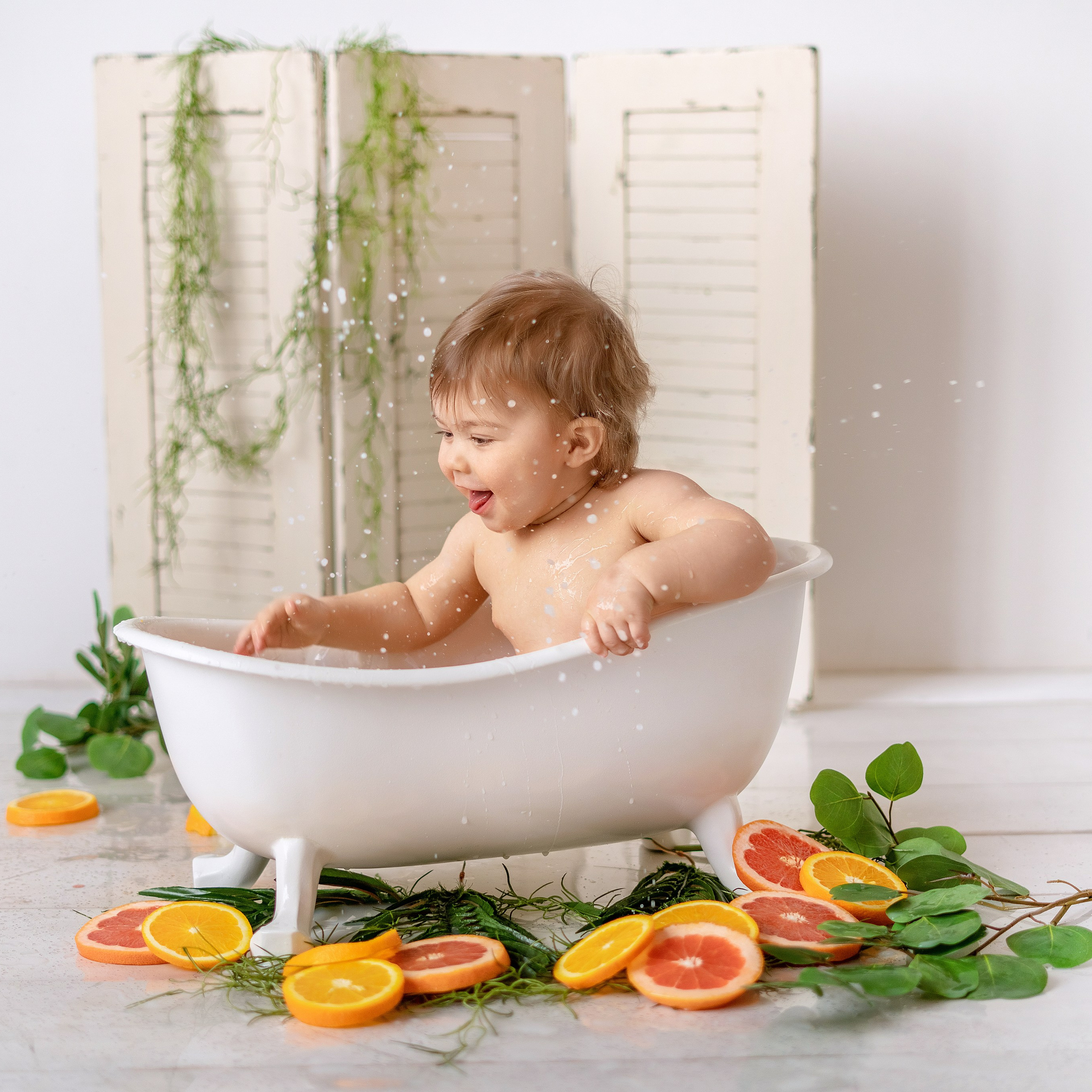 Ванночка. Детский и семейный фотограф в Москве Анастасия Стегниенко