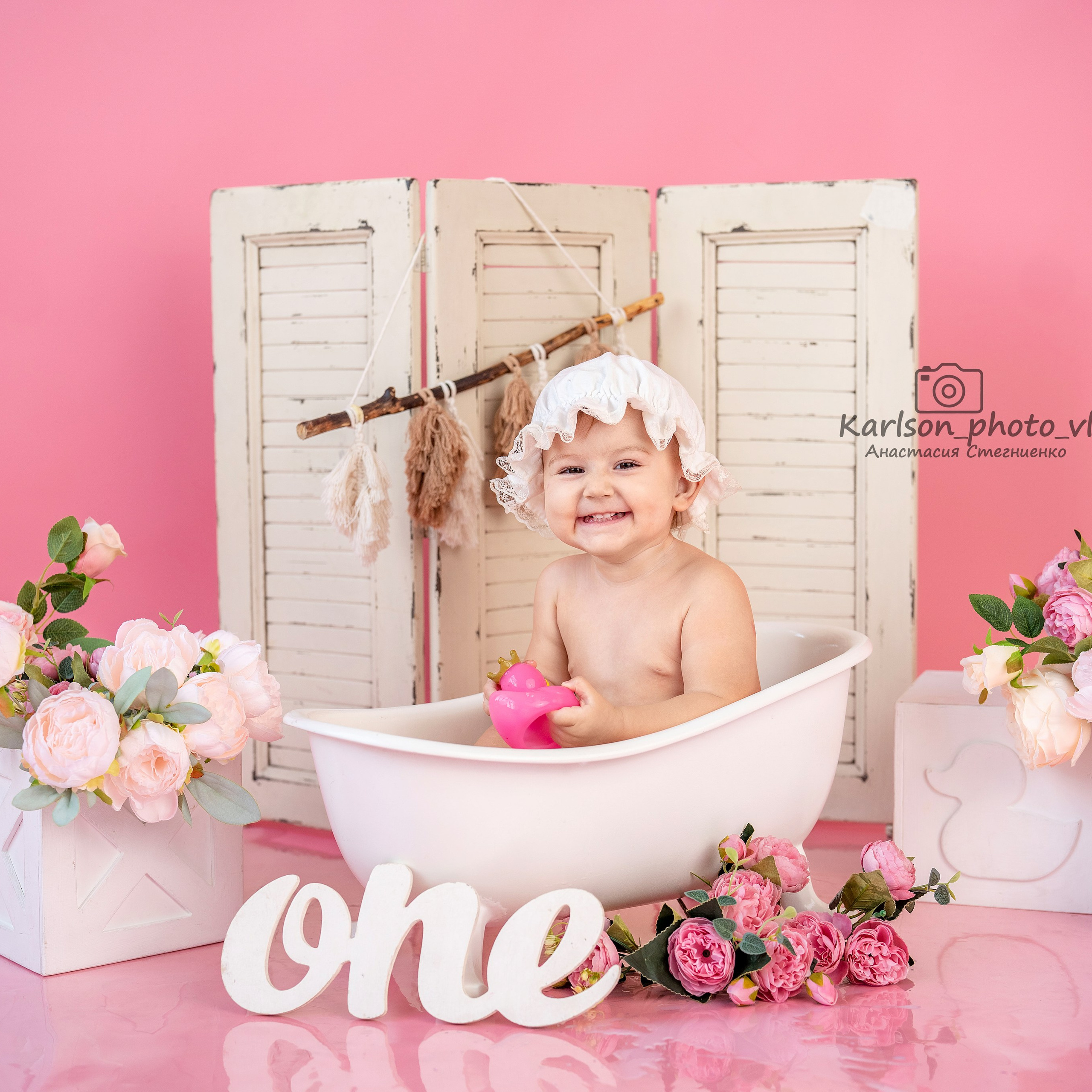 Ванночка. Детский и семейный фотограф в Москве Анастасия Стегниенко