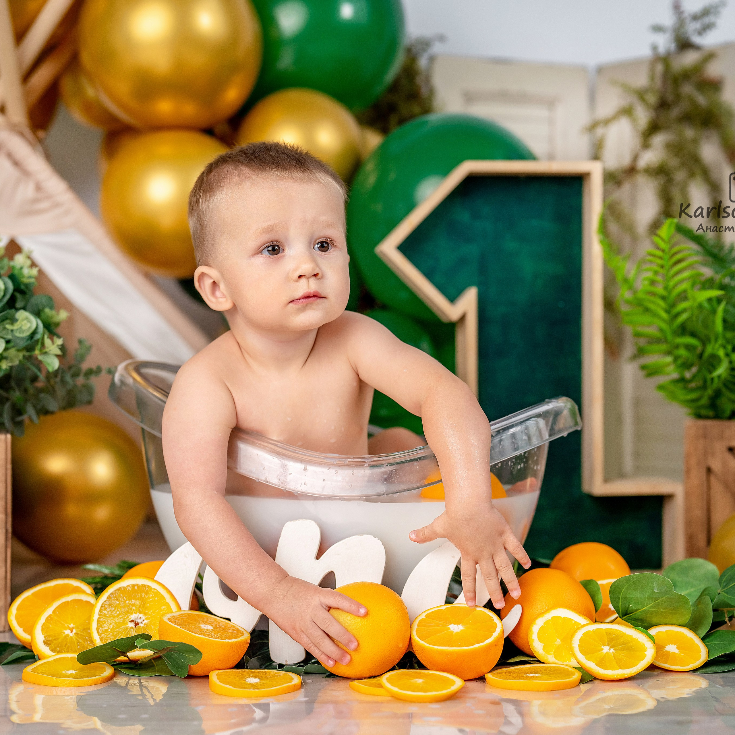 Ванночка. Детский и семейный фотограф в Москве Анастасия Стегниенко