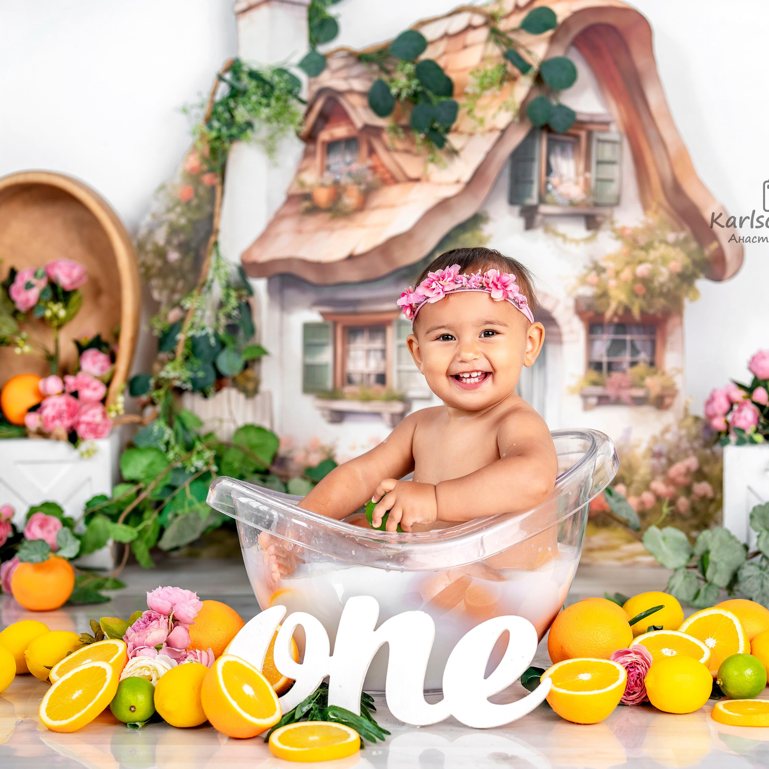 Ванночка. Детский и семейный фотограф в Москве Анастасия Стегниенко