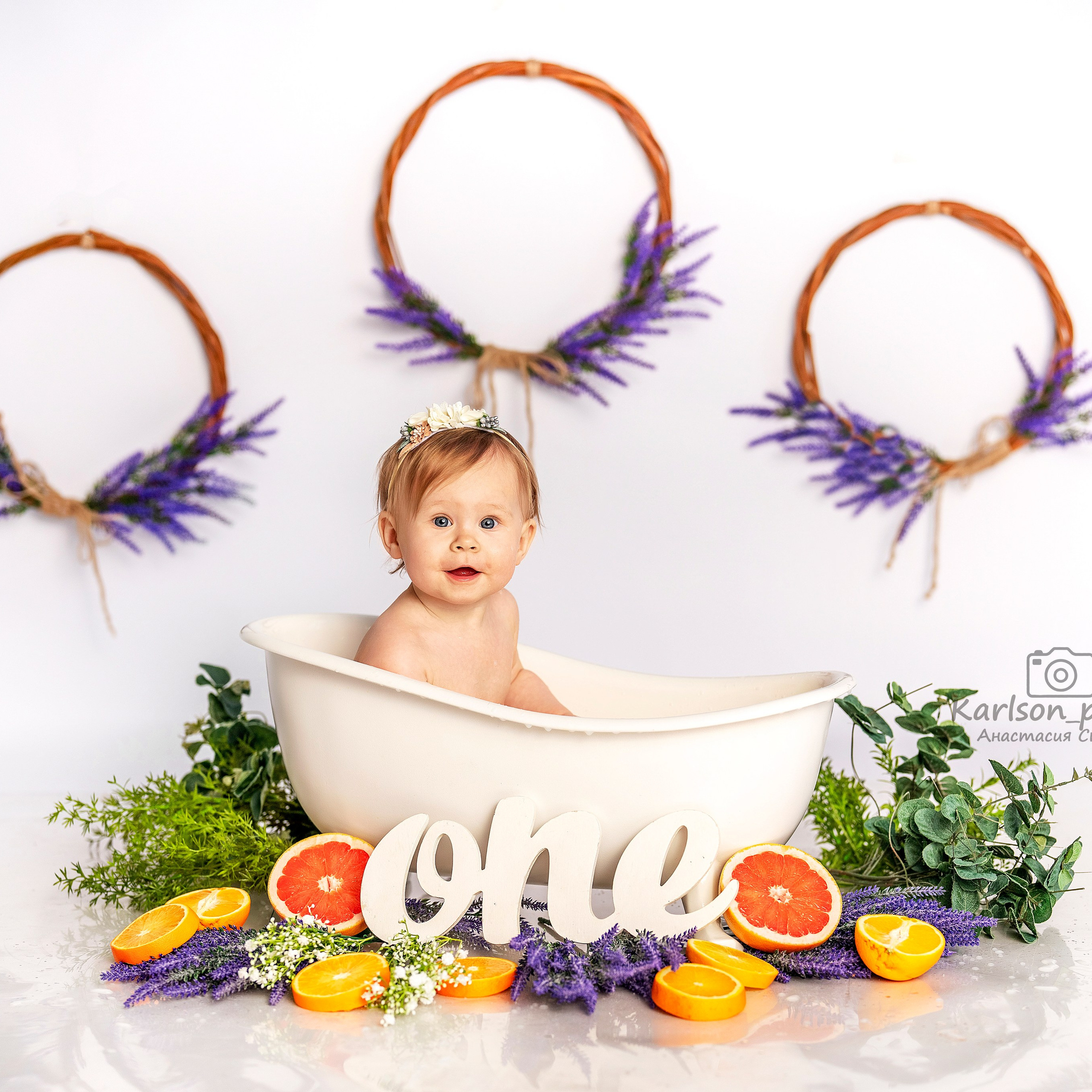 Ванночка. Детский и семейный фотограф в Москве Анастасия Стегниенко