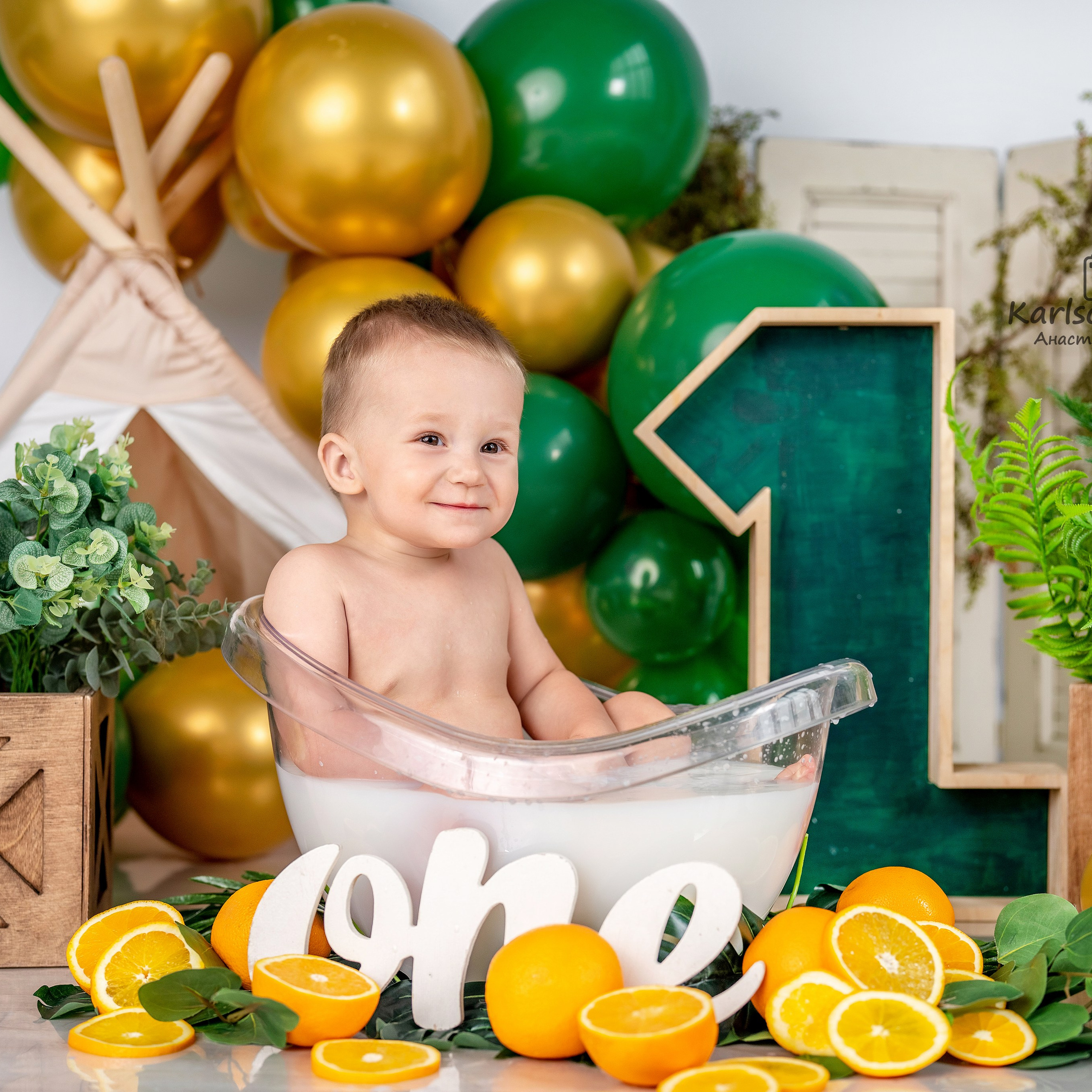 Ванночка. Детский и семейный фотограф в Москве Анастасия Стегниенко