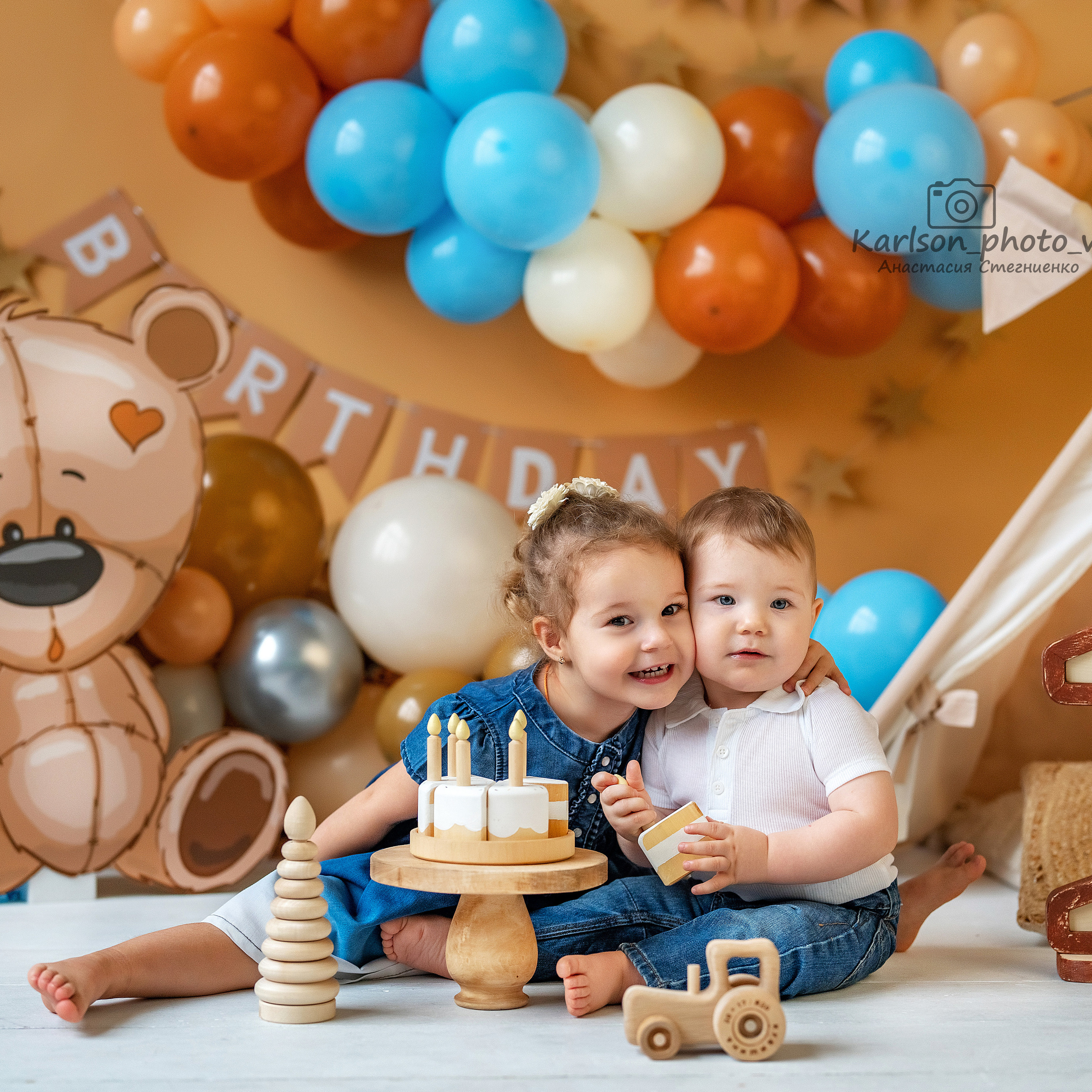 Фотозоны. Детский и семейный фотограф в Москве Анастасия Стегниенко