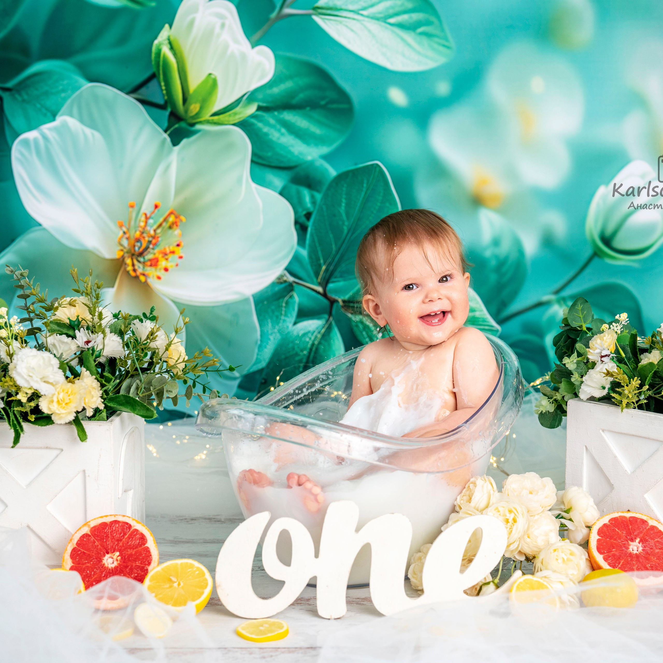 Ванночка. Детский и семейный фотограф в Москве Анастасия Стегниенко