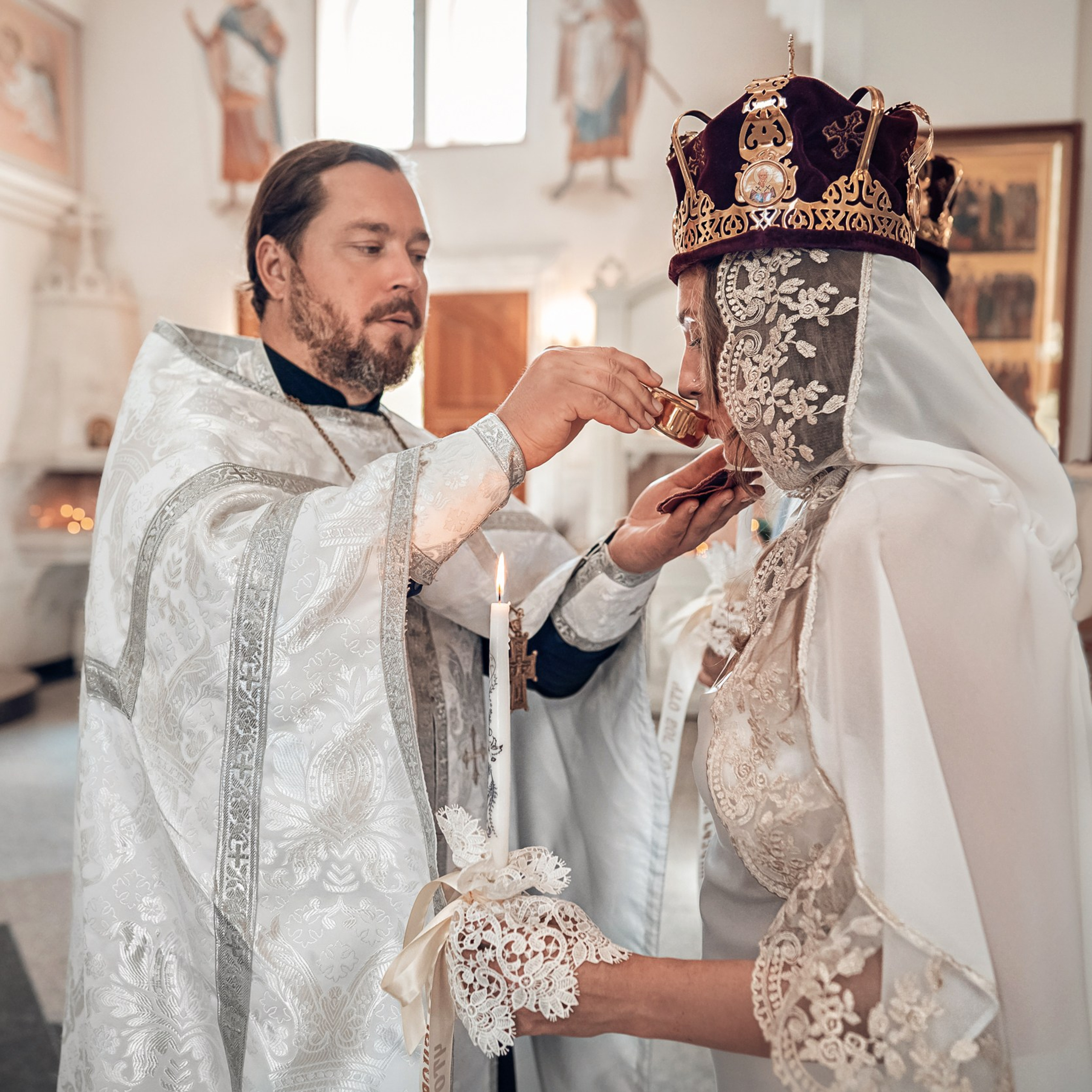 Венчание в храме Вознесения Господня г. Севастополь