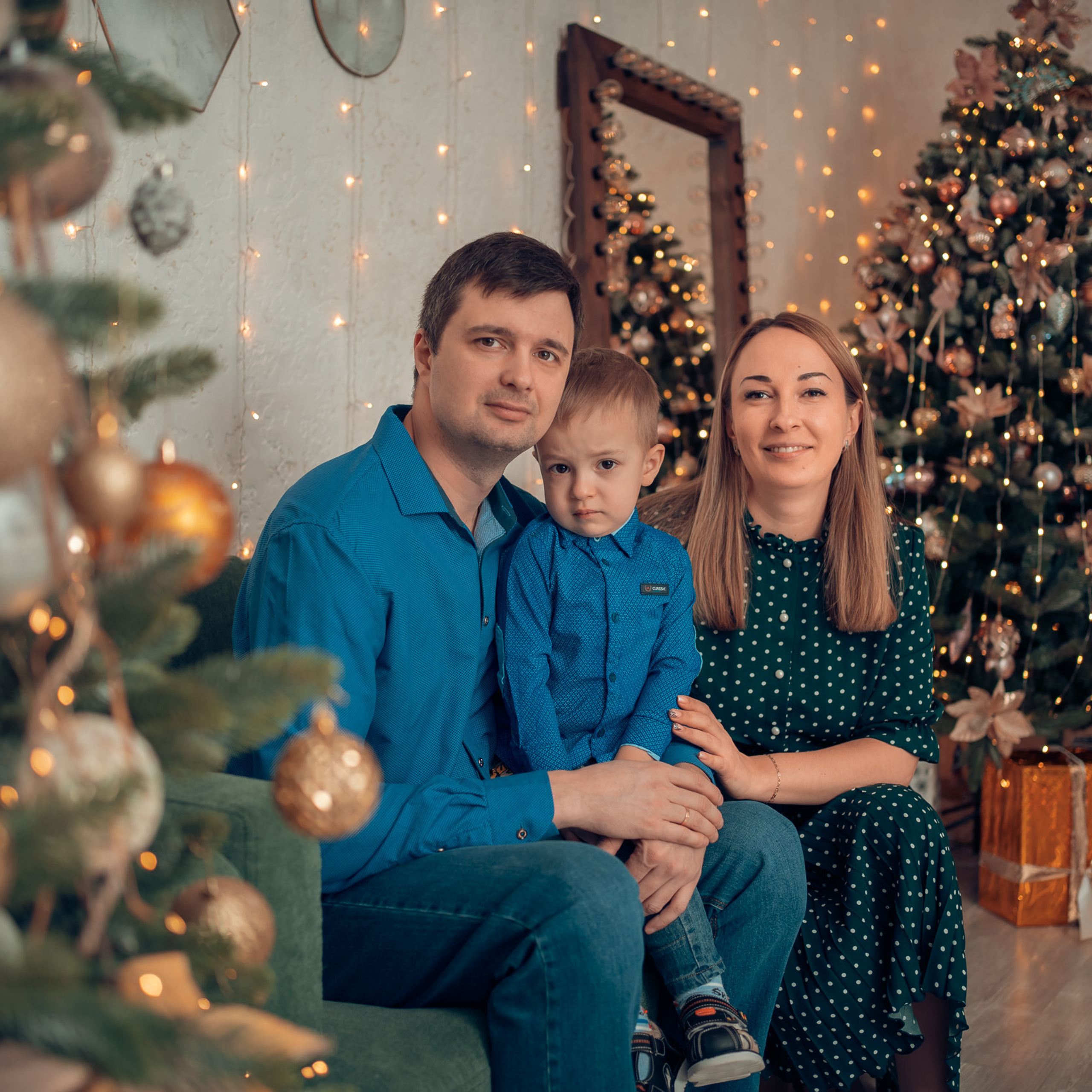 Новогодняя съемка в студии «Браво» г. Новомосковск