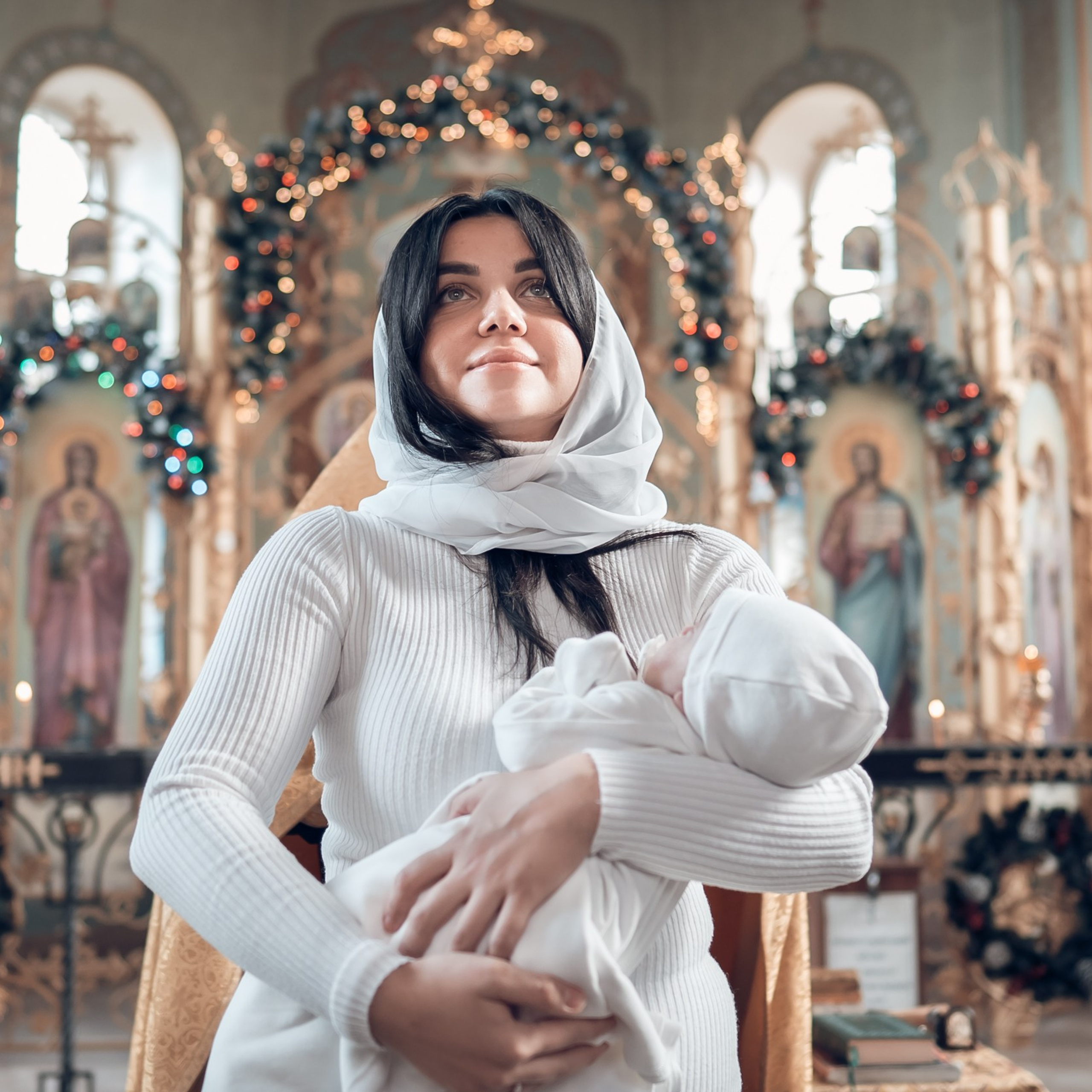 Крещение в храме ап.Андрея Первозванного г. Севастополь