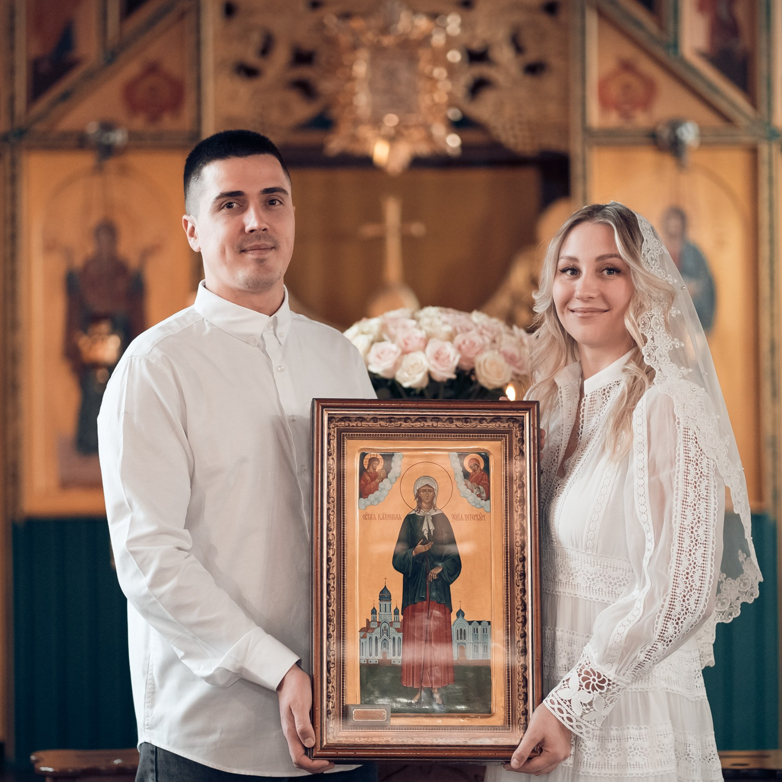 Венчание в храме Блж. Ксении Петербургской