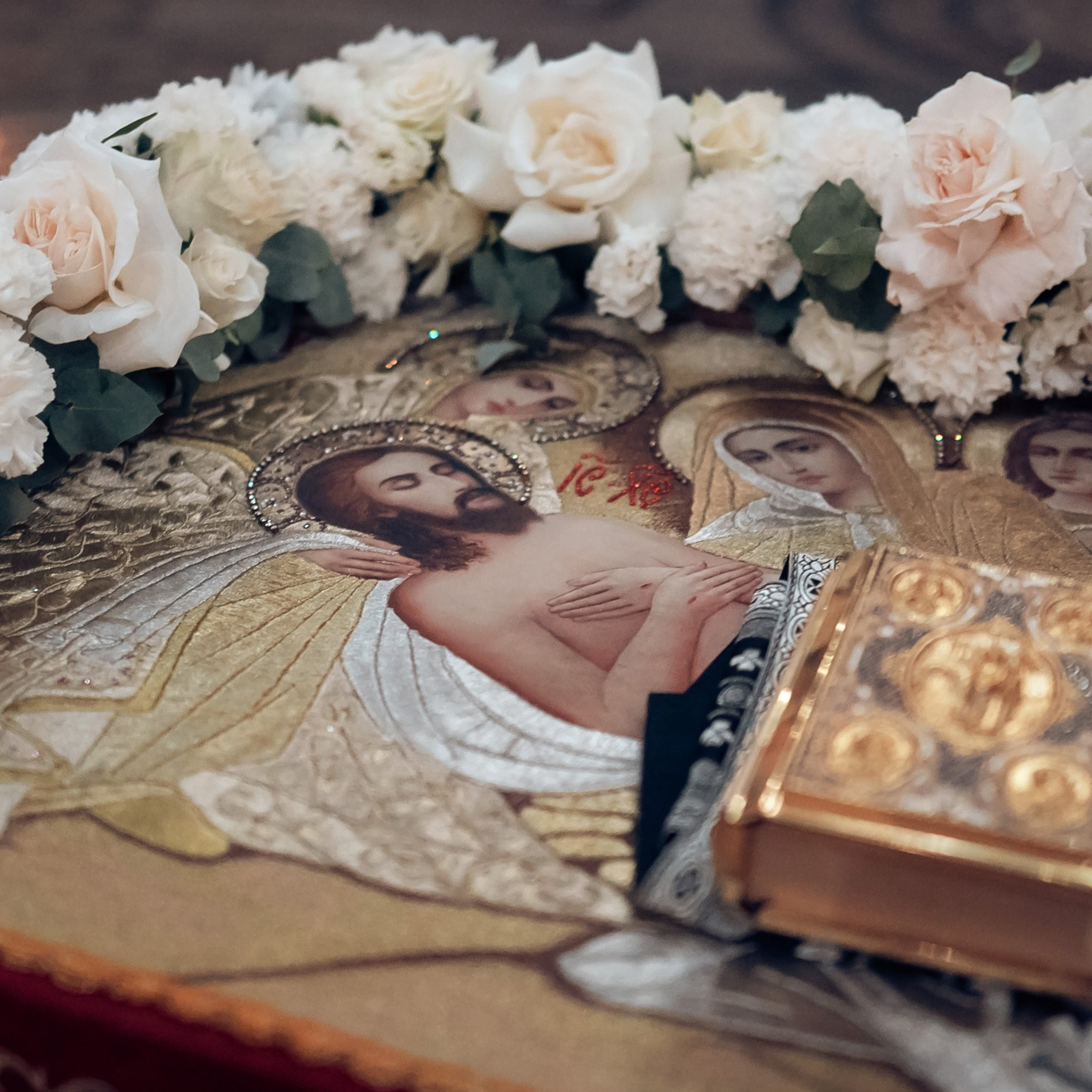 Богослужение Великой пятницы в Херсонесском монастыре Севастополь