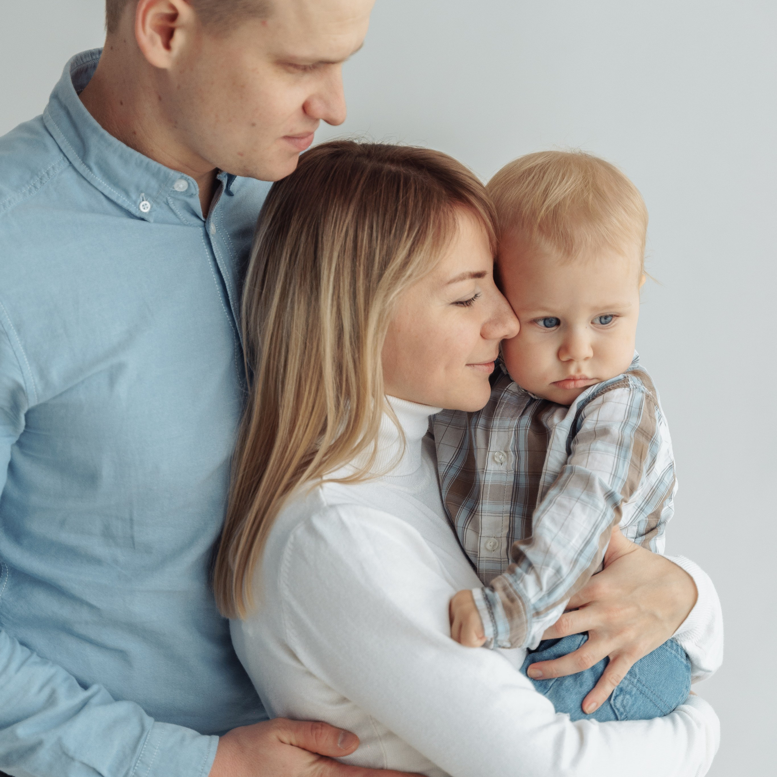 Настя, Сергей и Ваня