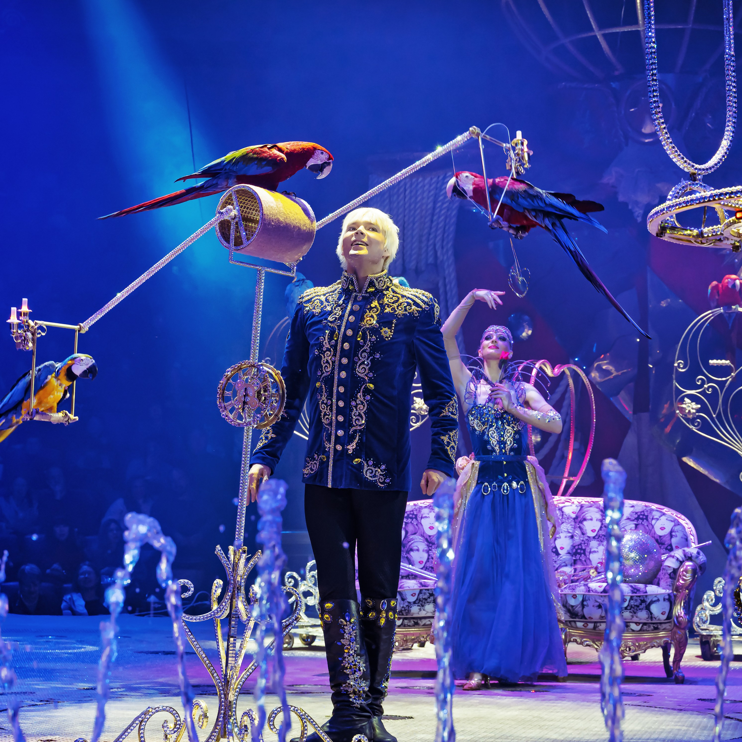 Шоу фонтанов «Принц цирка» 🎪 09.11.2024. Фотограф Андрей Пухов (Jazz)