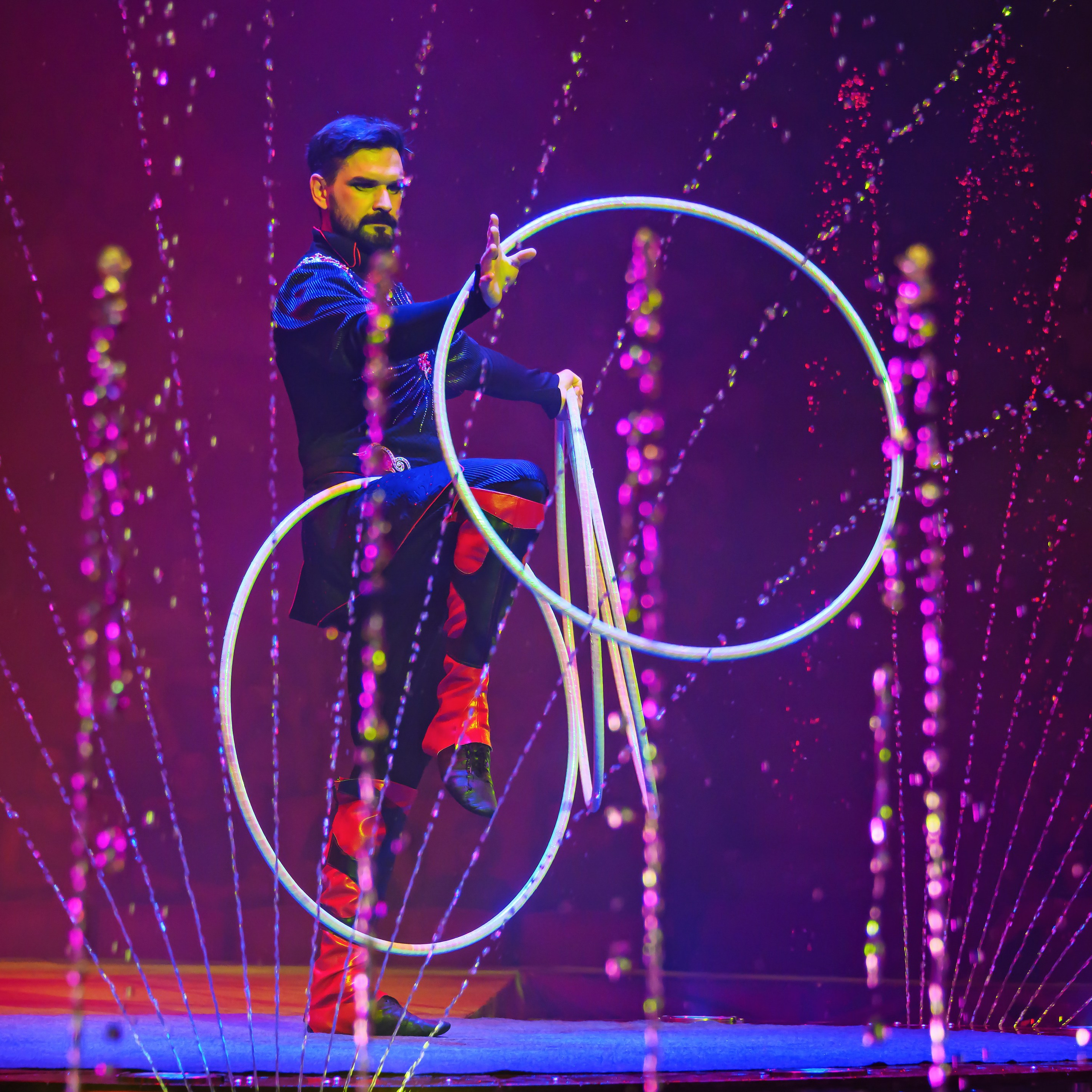 🎪 «Цирк на воде💦 🏰Царство фонтанов**»✨🌊🎭. Фотограф Андрей Пухов (Jazz)