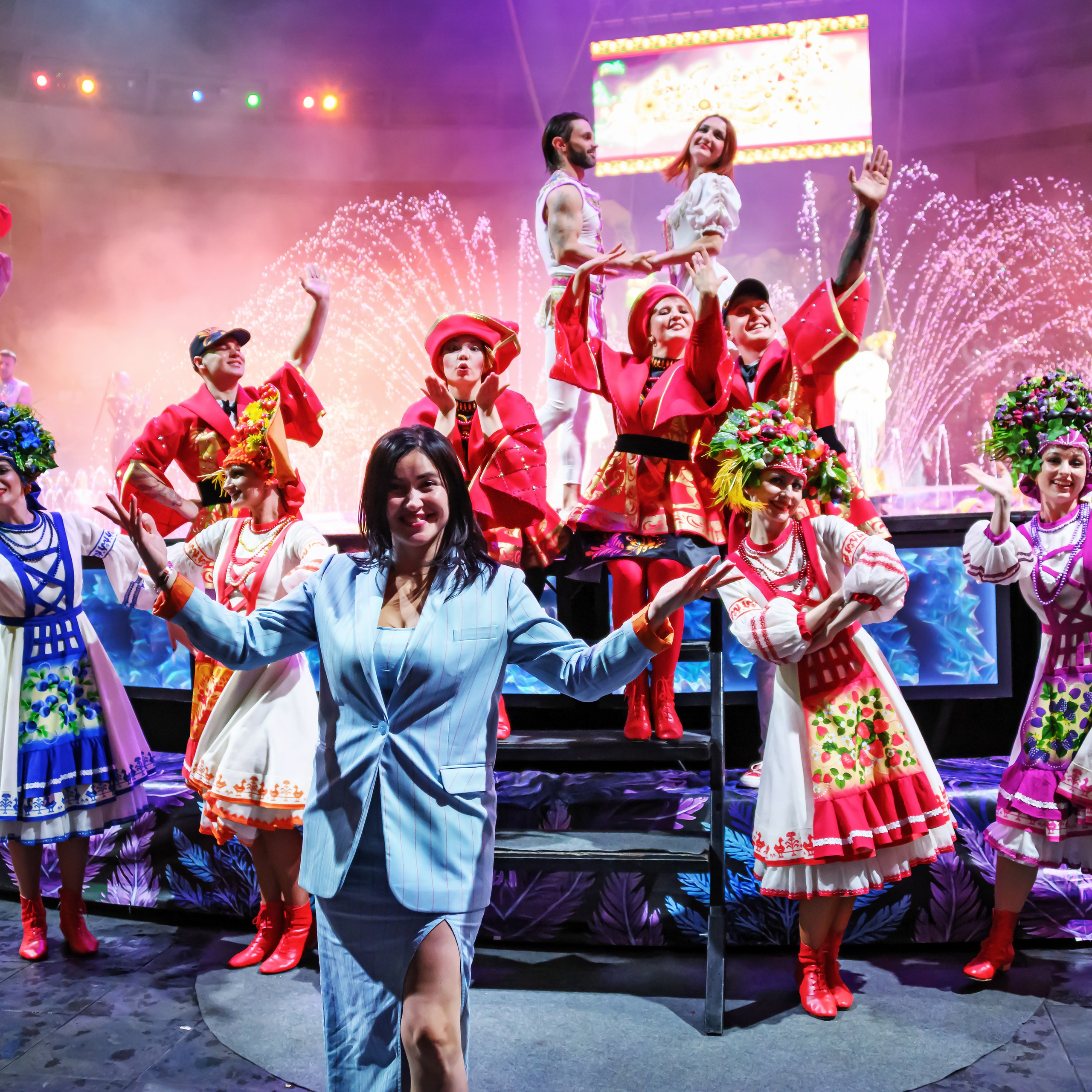 🎪 «Цирк на воде💦 🏰Царство фонтанов**»✨🌊🎭. Фотограф Андрей Пухов (Jazz)