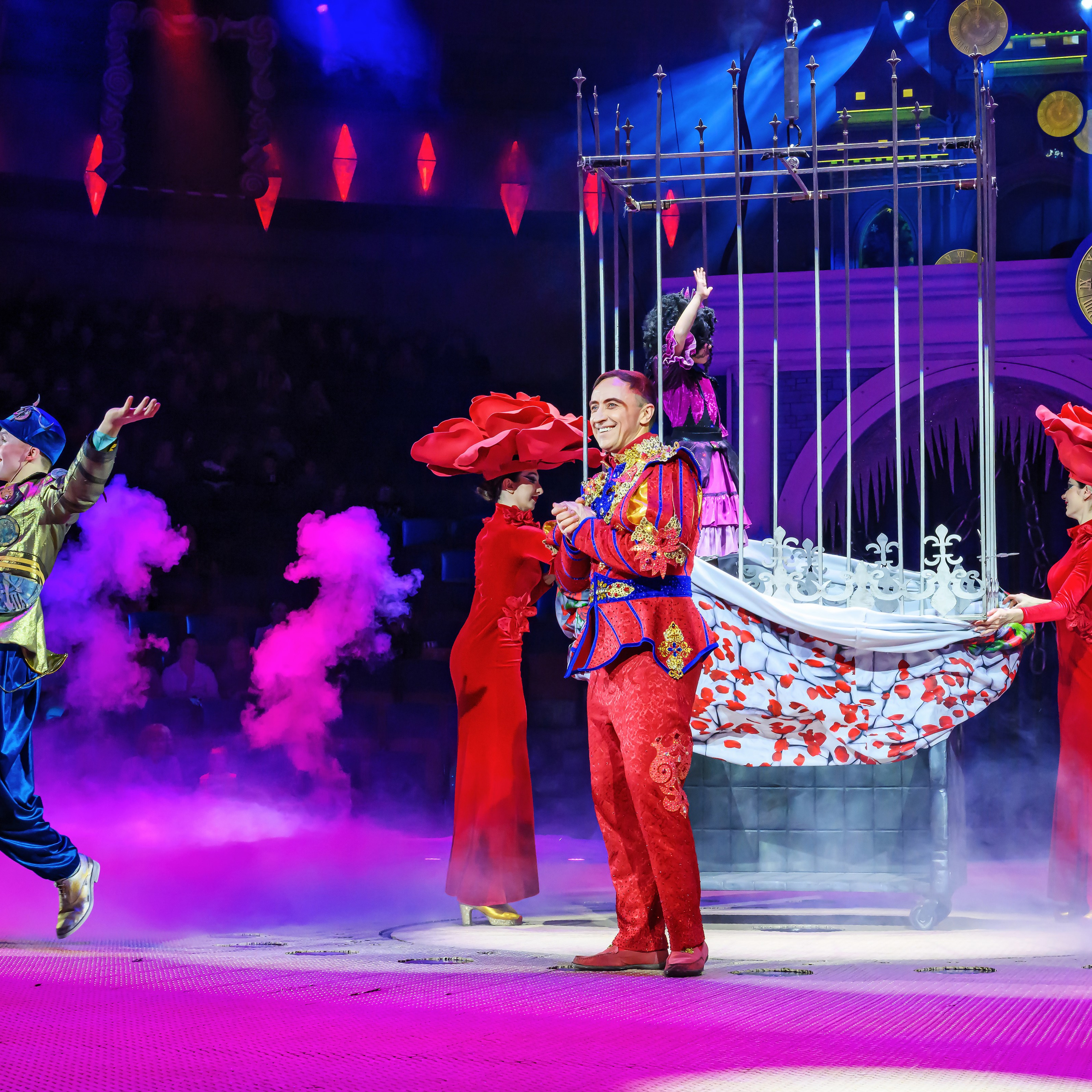 «13 месяцев. Шоу ледяных фонтанов»❄💙. Фотограф Андрей Пухов (Jazz)