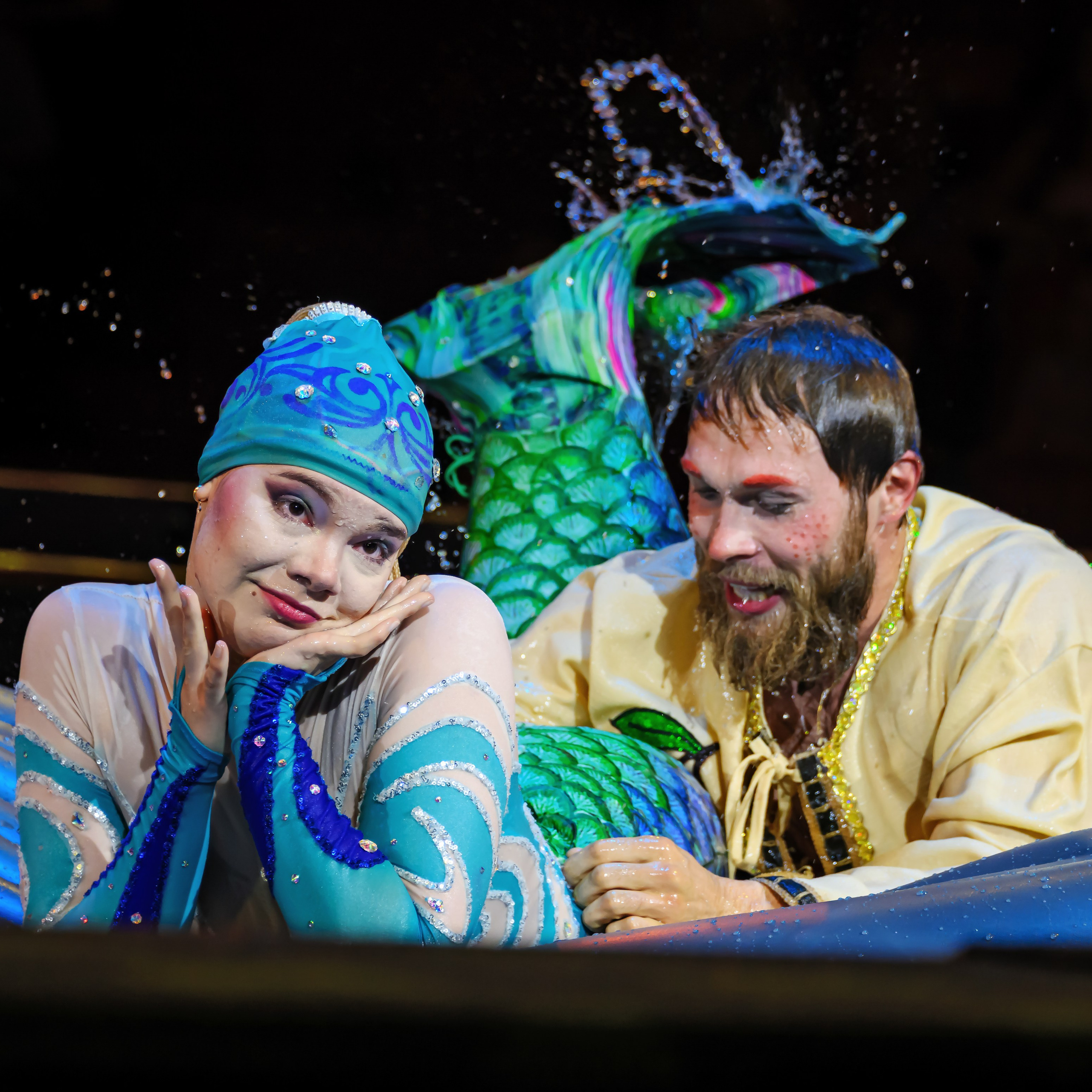 🎪 «Цирк на воде💦 🏰Царство фонтанов**»✨🌊🎭. Фотограф Андрей Пухов (Jazz)