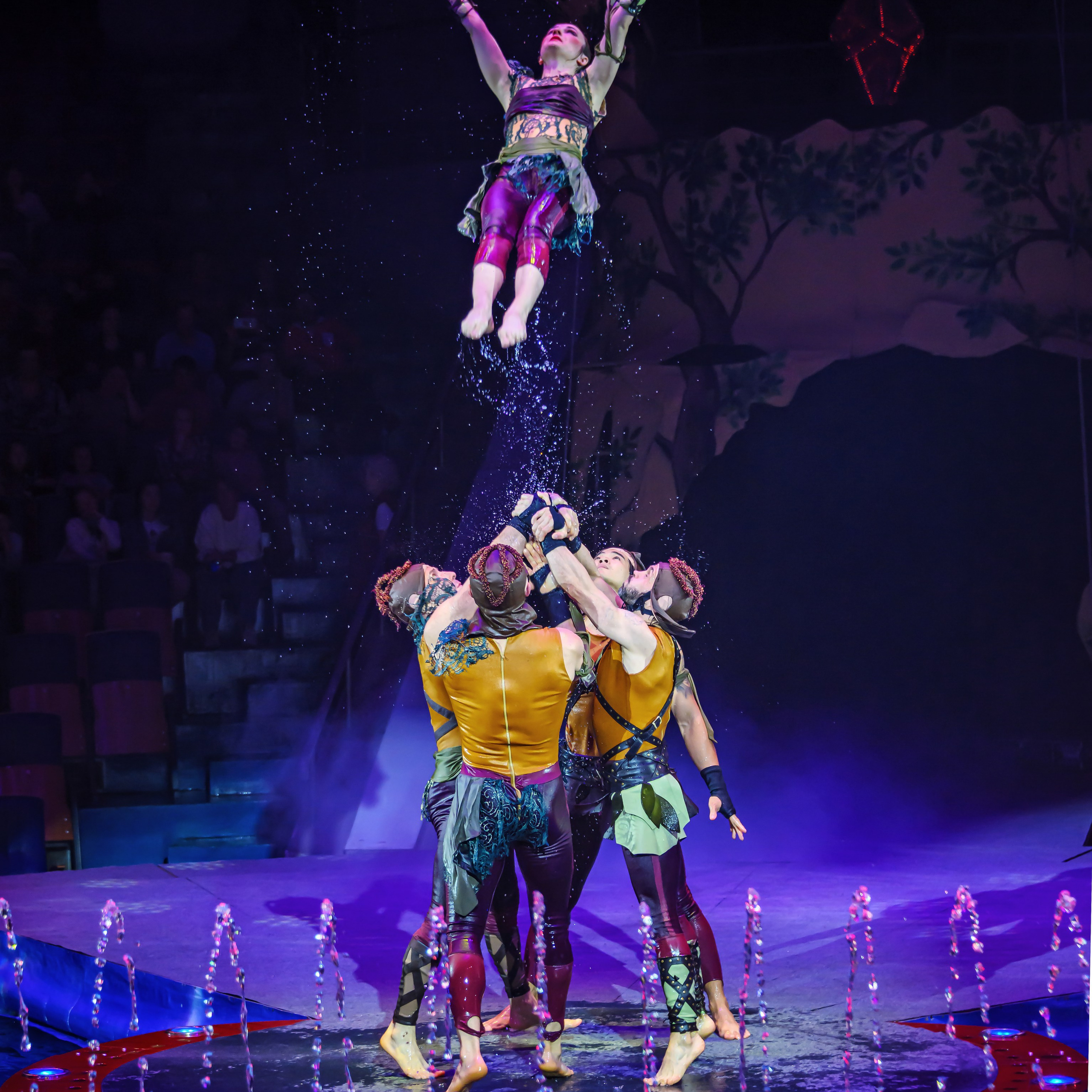 🎪 «Цирк на воде💦 🏰Царство фонтанов**»✨🌊🎭. Фотограф Андрей Пухов (Jazz)