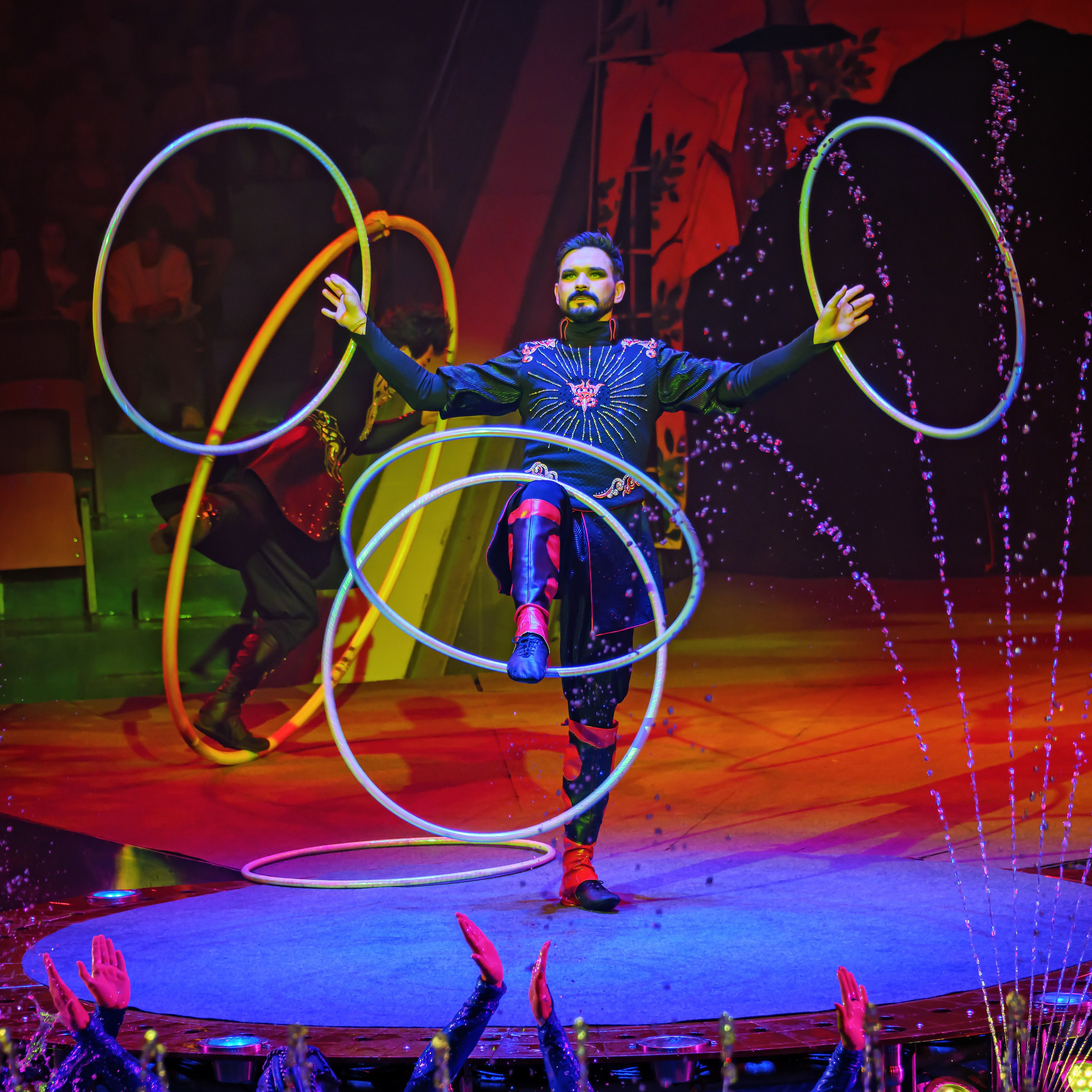 🎪 «Цирк на воде💦 🏰Царство фонтанов**»✨🌊🎭. Фотограф Андрей Пухов (Jazz)