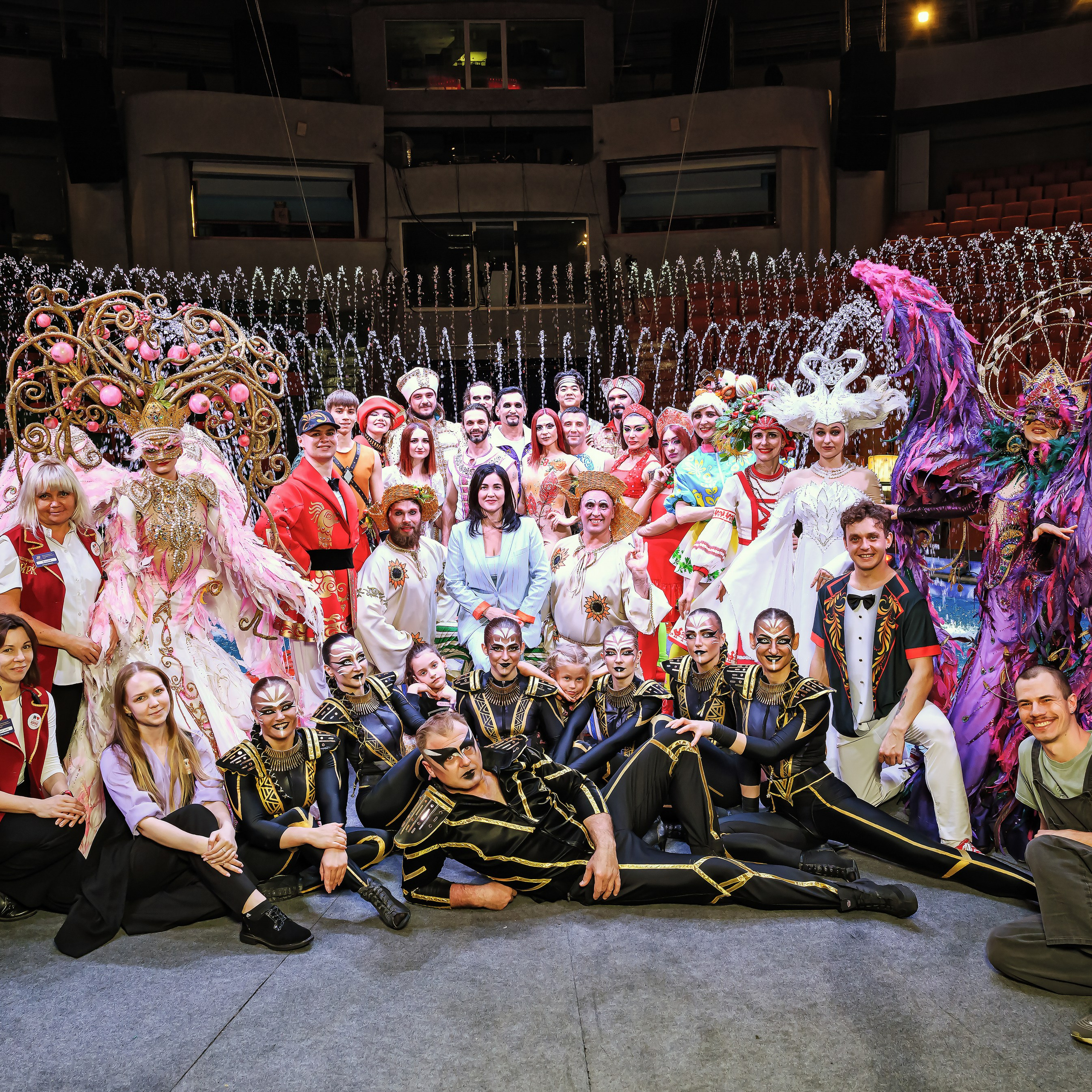 🎪 «Цирк на воде💦 🏰Царство фонтанов**»✨🌊🎭. Фотограф Андрей Пухов (Jazz)