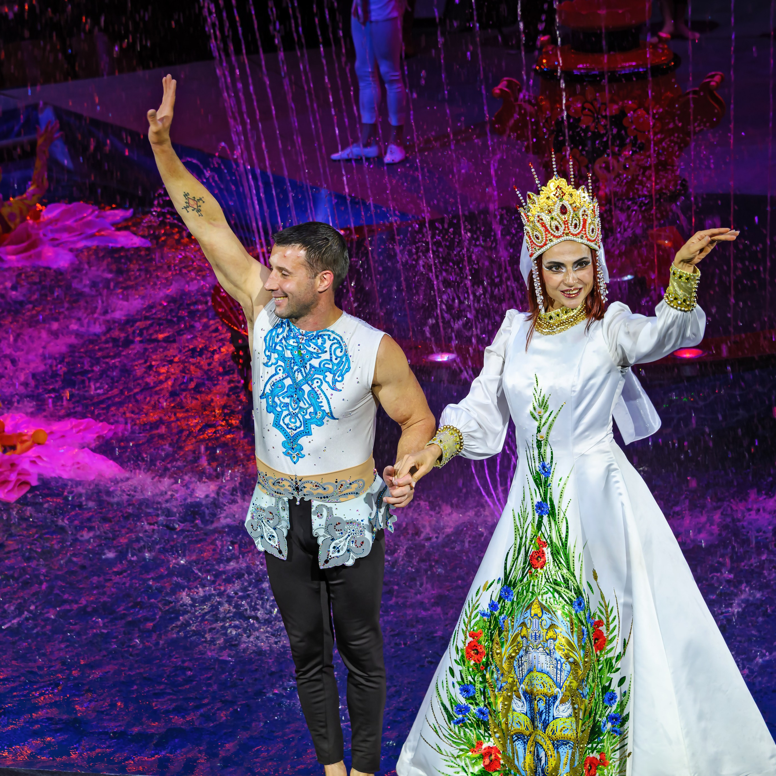 🎪 «Цирк на воде💦 🏰Царство фонтанов**»✨🌊🎭. Фотограф Андрей Пухов (Jazz)