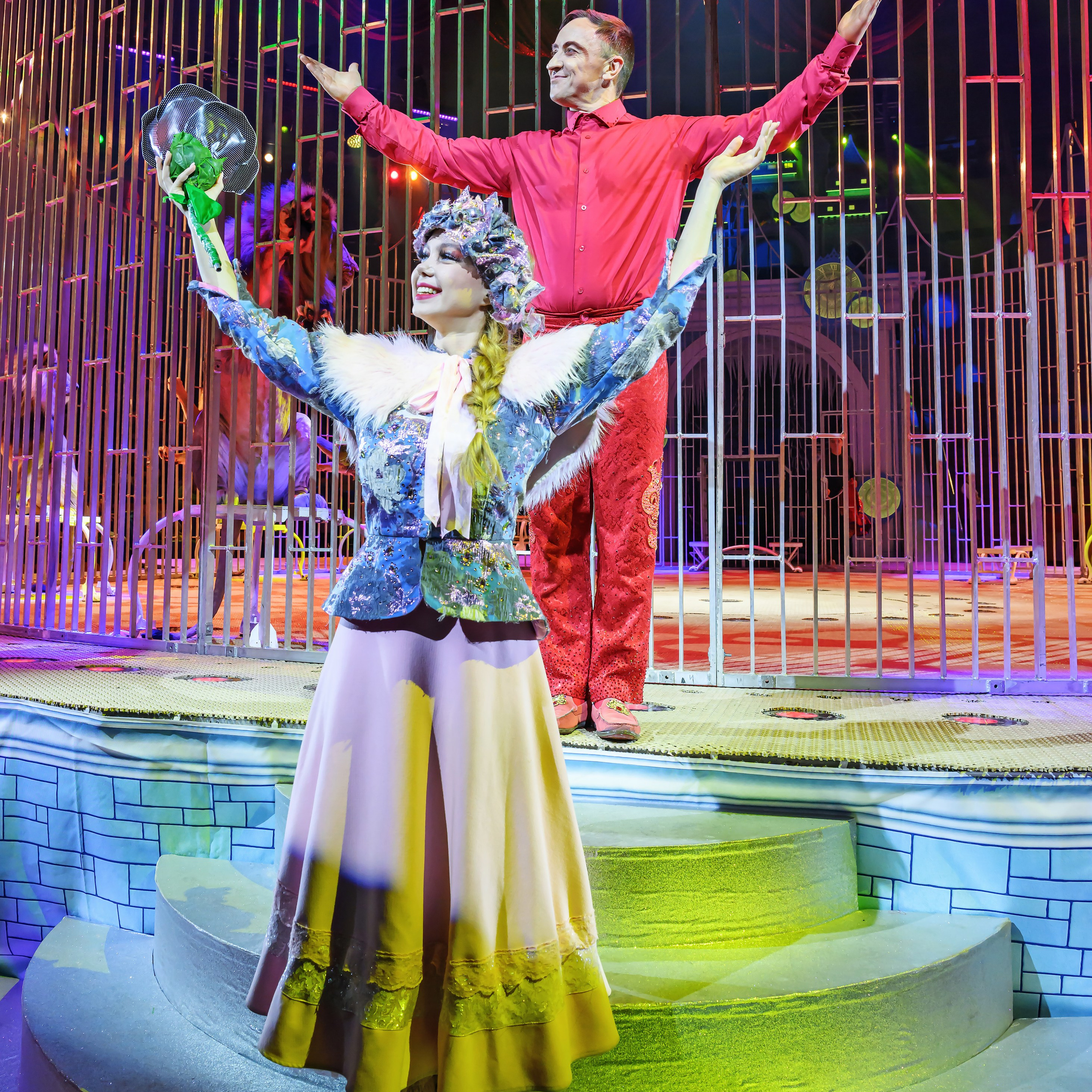 «13 месяцев. Шоу ледяных фонтанов»❄💙. Фотограф Андрей Пухов (Jazz)