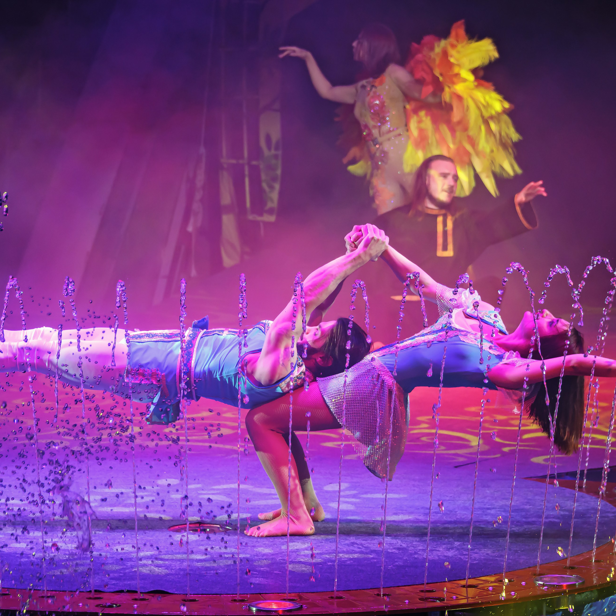 🎪 «Цирк на воде💦 🏰Царство фонтанов**»✨🌊🎭. Фотограф Андрей Пухов (Jazz)