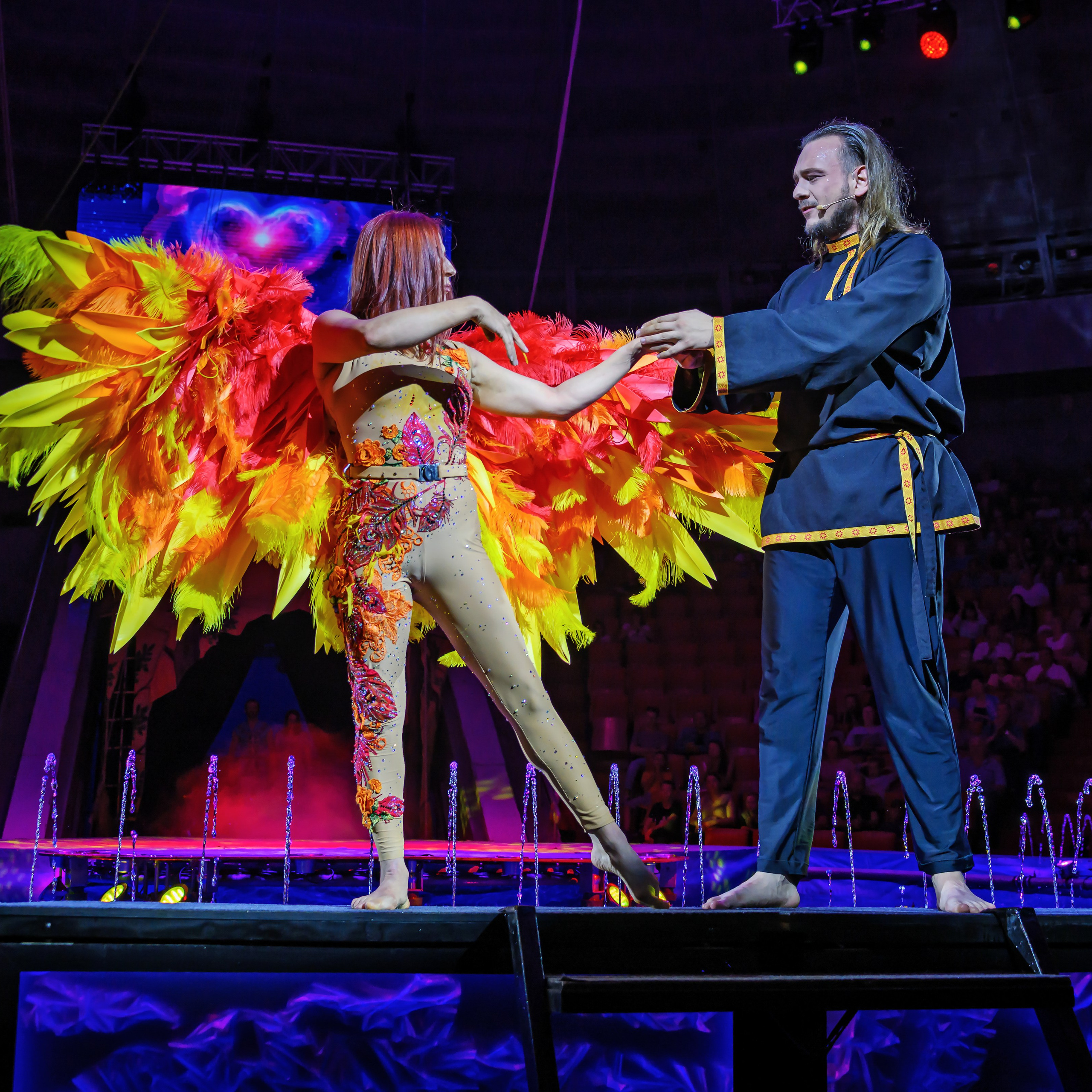 🎪 «Цирк на воде💦 🏰Царство фонтанов**»✨🌊🎭. Фотограф Андрей Пухов (Jazz)