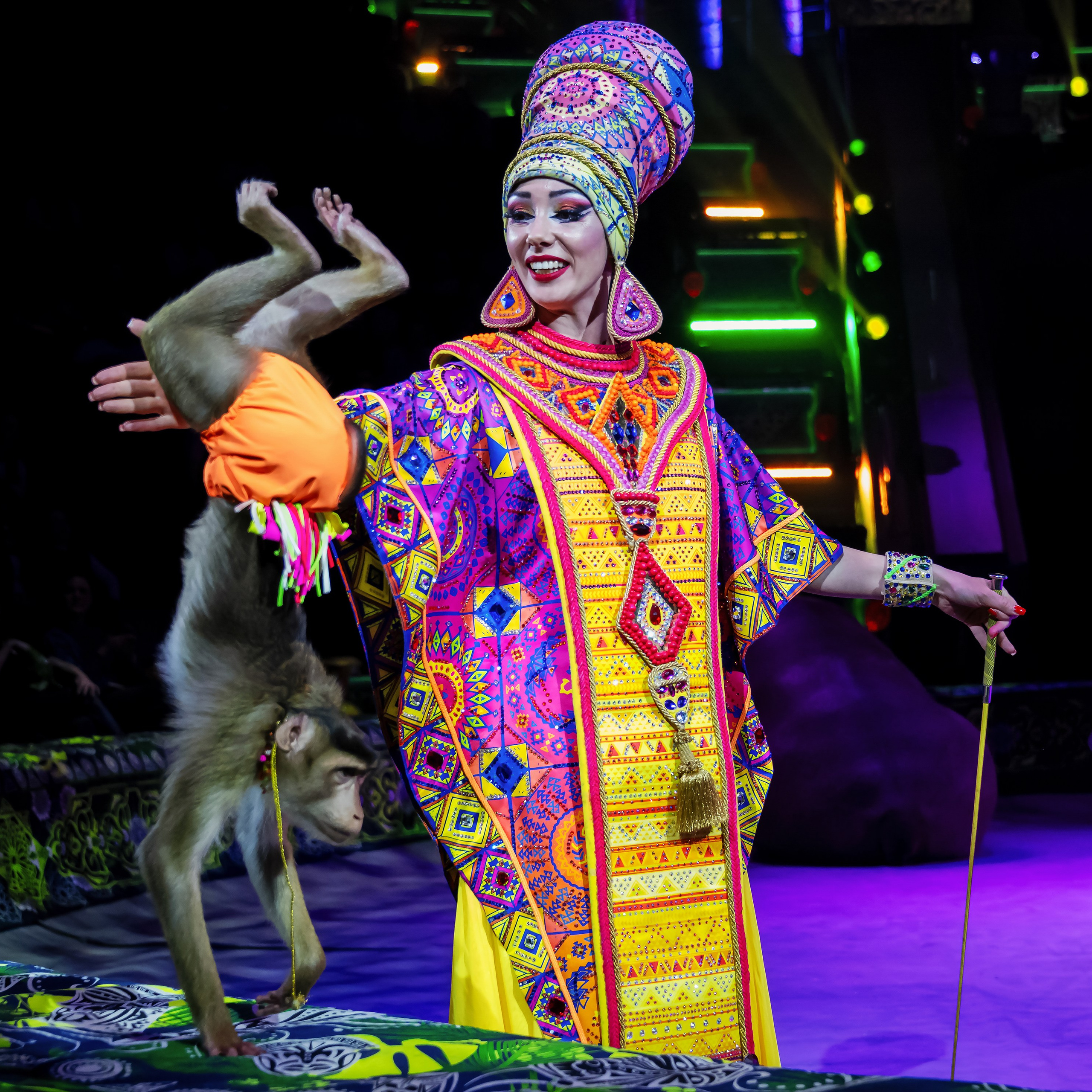 «С окончанием» шоу «Песчаная сказка» в Нижнем Новгороде. ✨🎪🐪. Цирковой фотограф Андрей Пухов (Jazz)