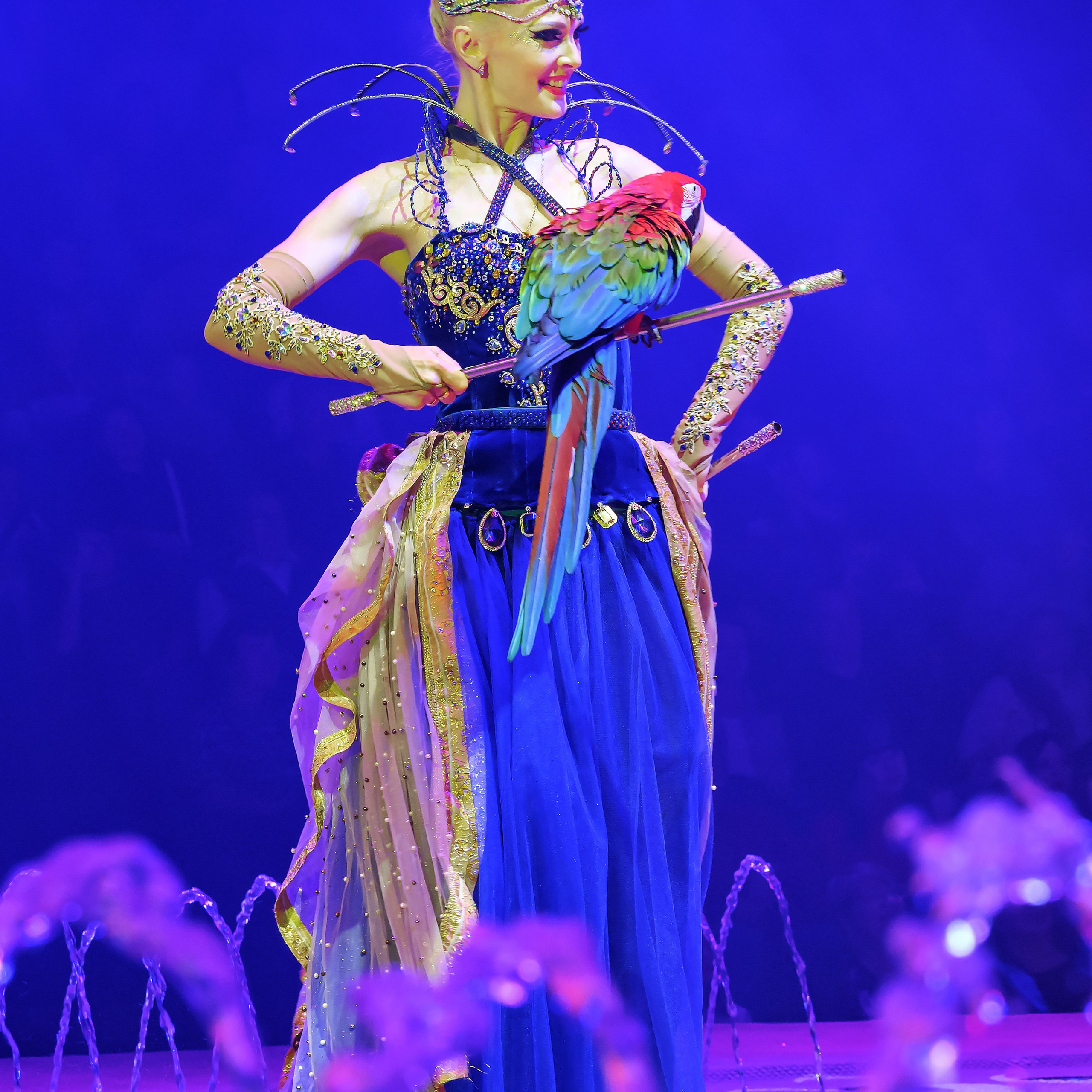 Шоу фонтанов «Принц цирка» 🎪 09.11.2024. Фотограф Андрей Пухов (Jazz)