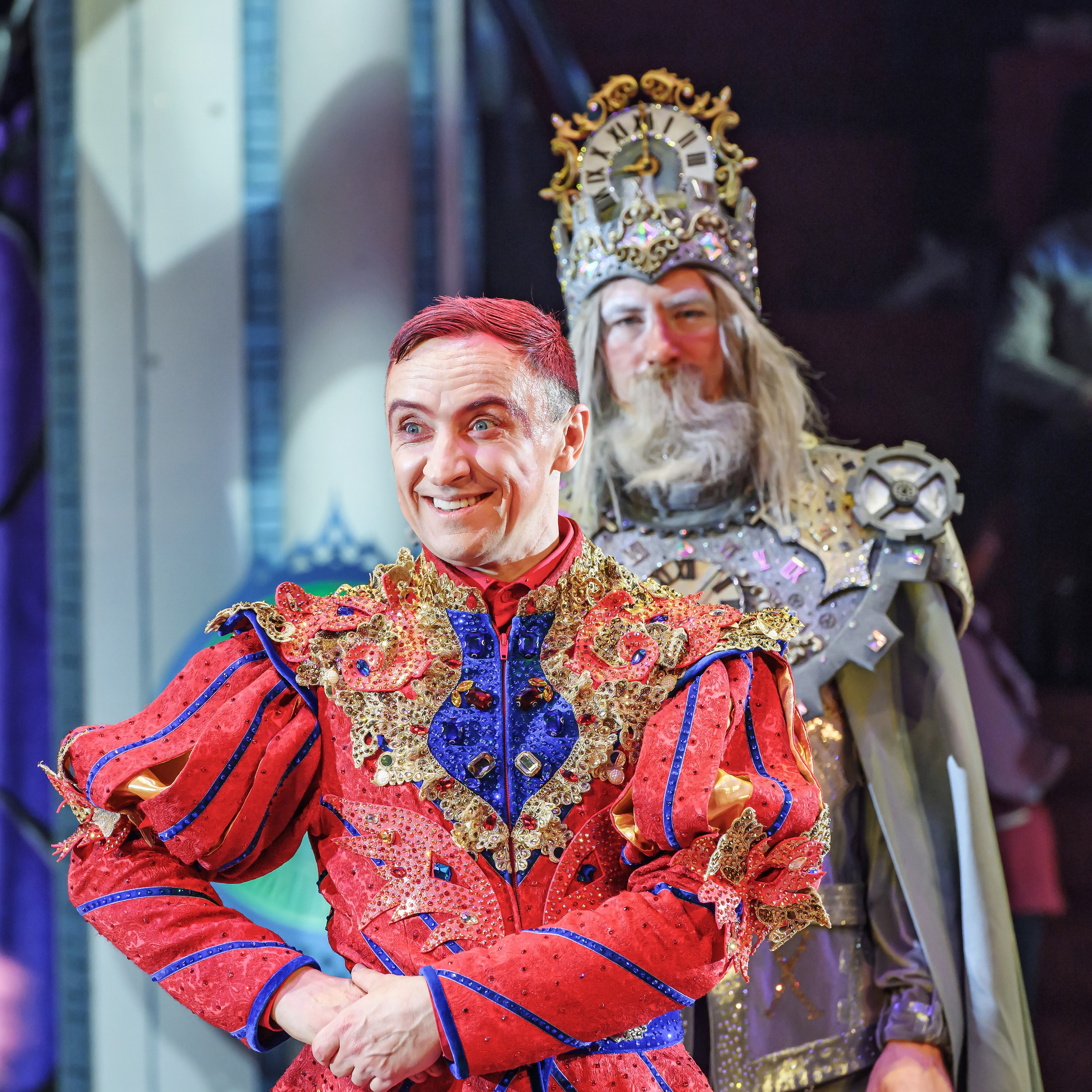 «13 месяцев. Шоу ледяных фонтанов»❄💙. Фотограф Андрей Пухов (Jazz)