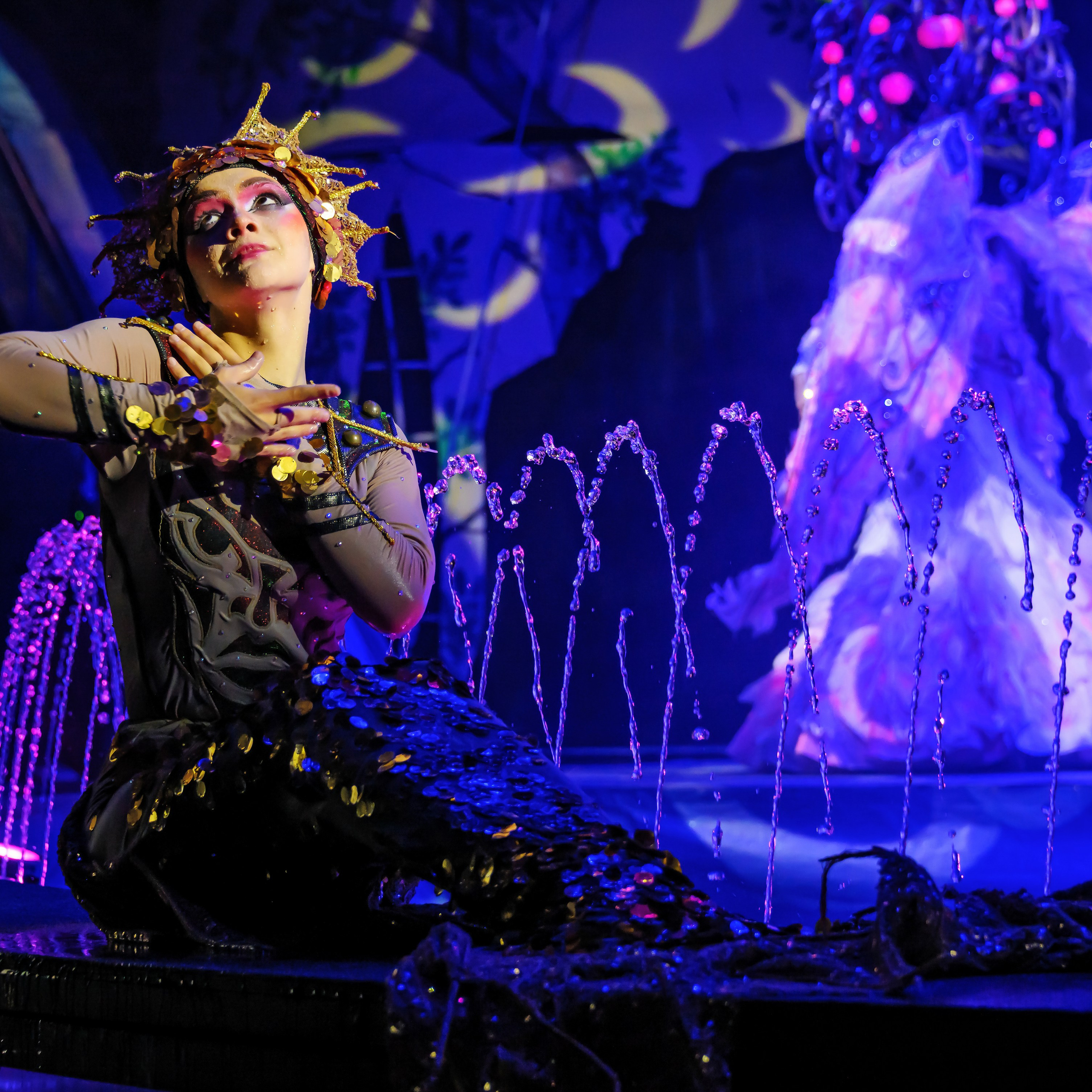 🎪 «Цирк на воде💦 🏰Царство фонтанов**»✨🌊🎭. Фотограф Андрей Пухов (Jazz)