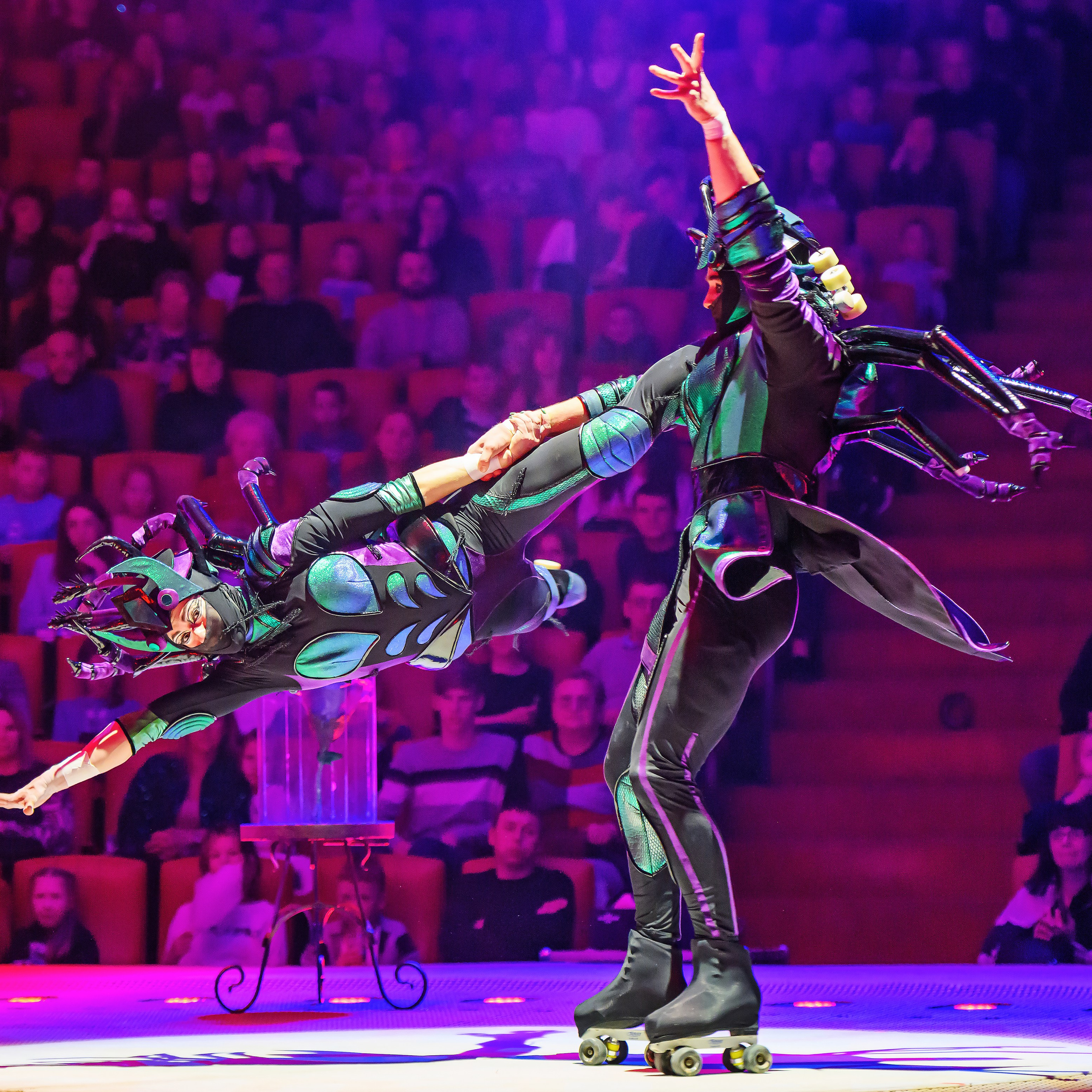 «13 месяцев. Шоу ледяных фонтанов»❄💙. Фотограф Андрей Пухов (Jazz)