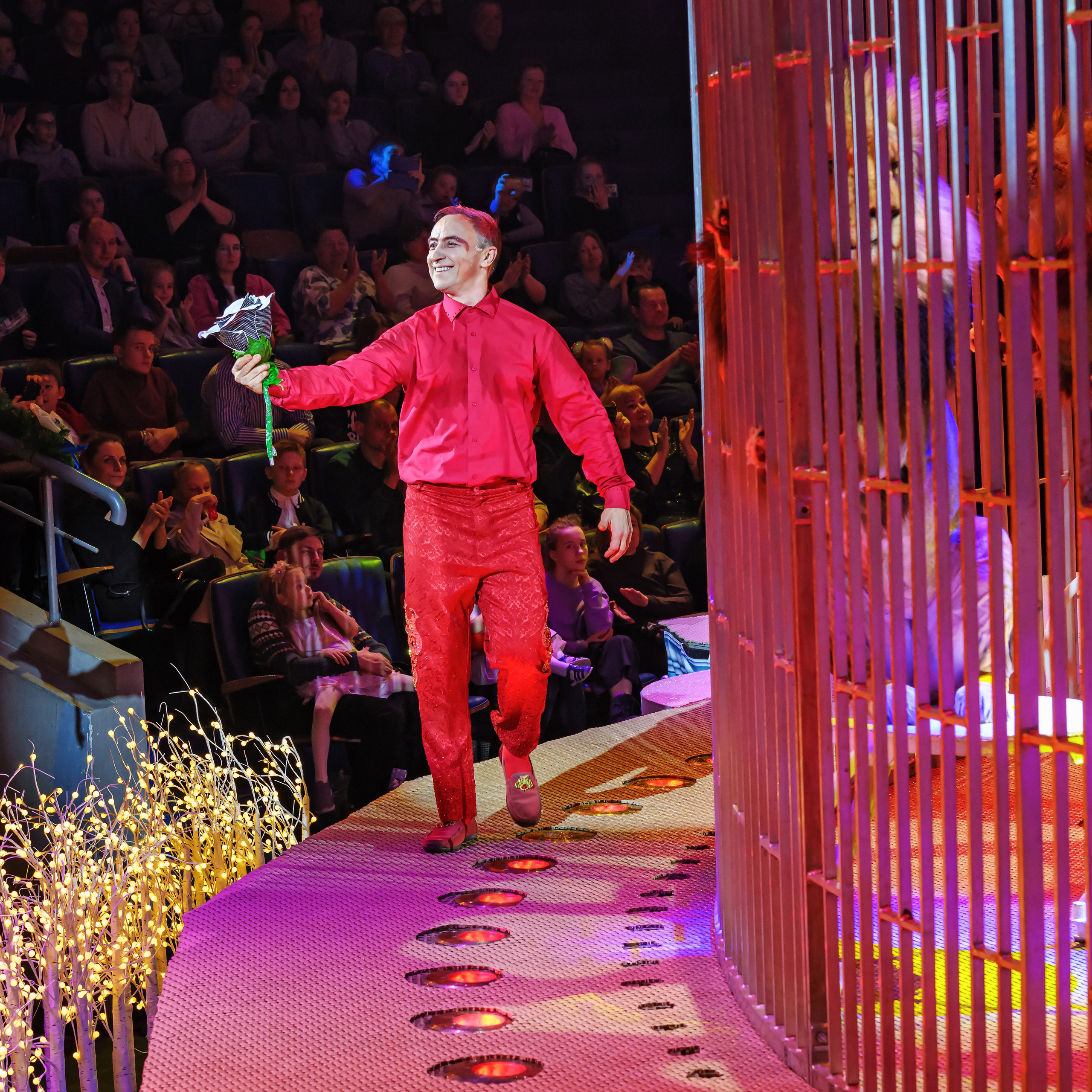 «13 месяцев. Шоу ледяных фонтанов»❄💙. Фотограф Андрей Пухов (Jazz)