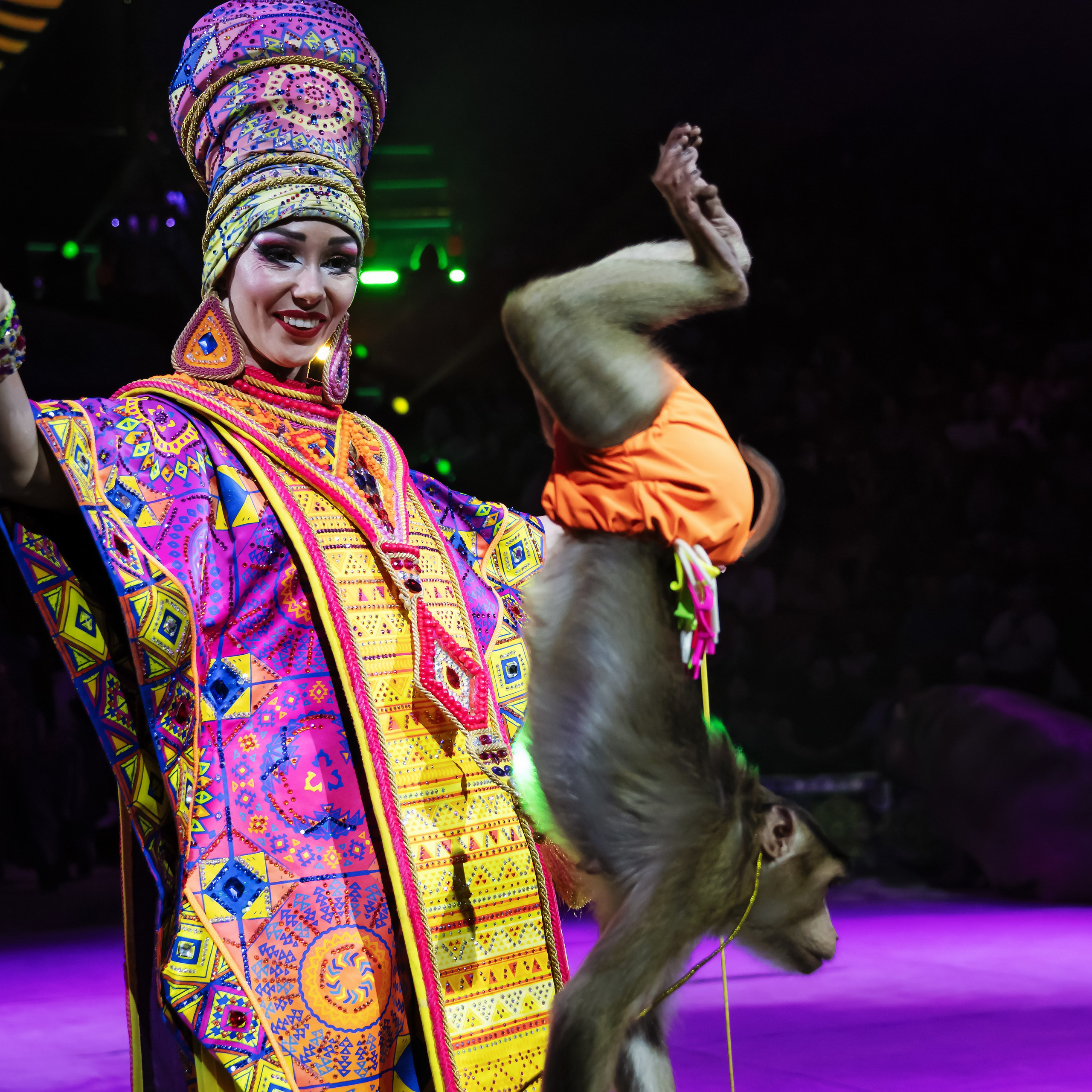«С окончанием» шоу «Песчаная сказка» в Нижнем Новгороде. ✨🎪🐪. Цирковой фотограф Андрей Пухов (Jazz)