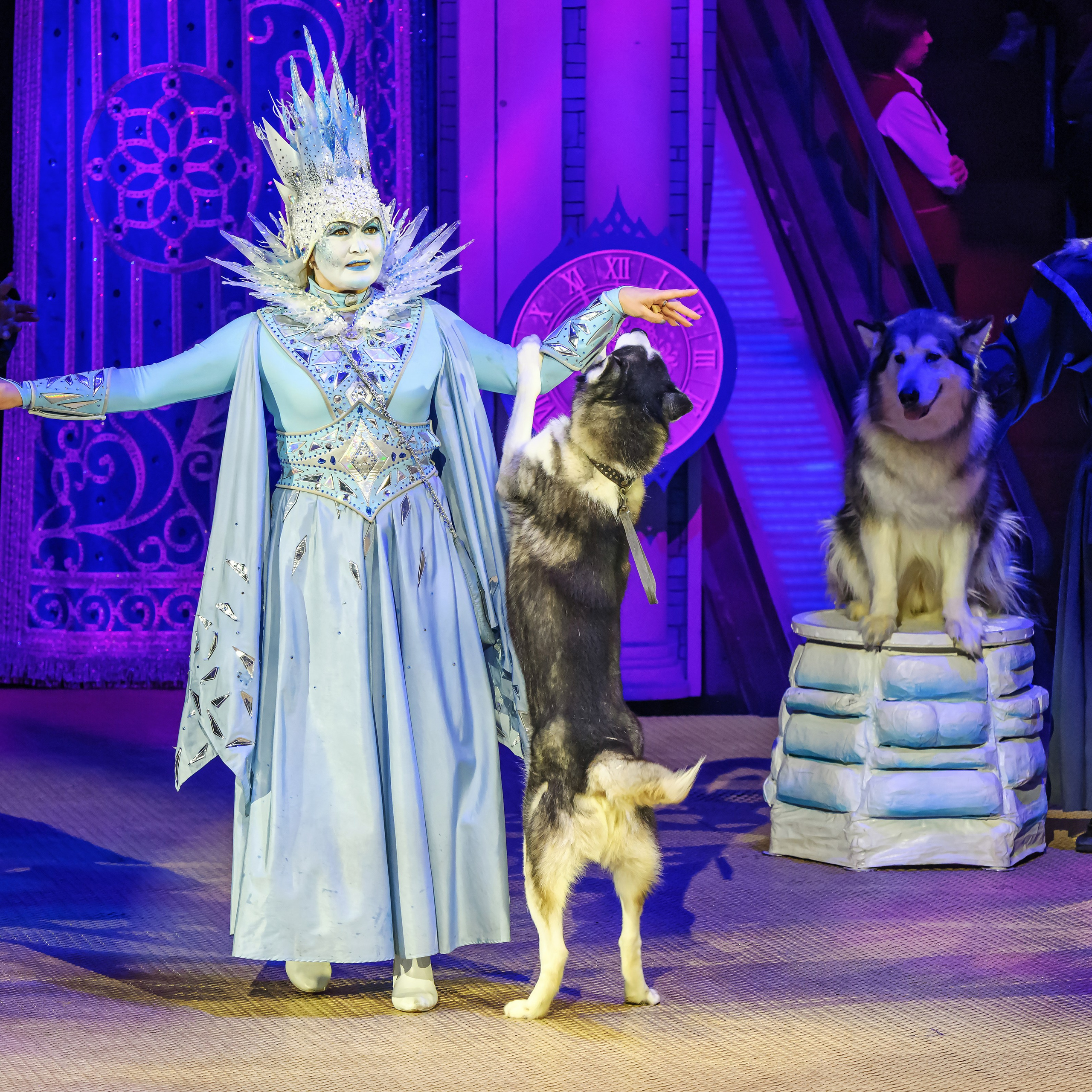 «13 месяцев. Шоу ледяных фонтанов»❄💙. Фотограф Андрей Пухов (Jazz)